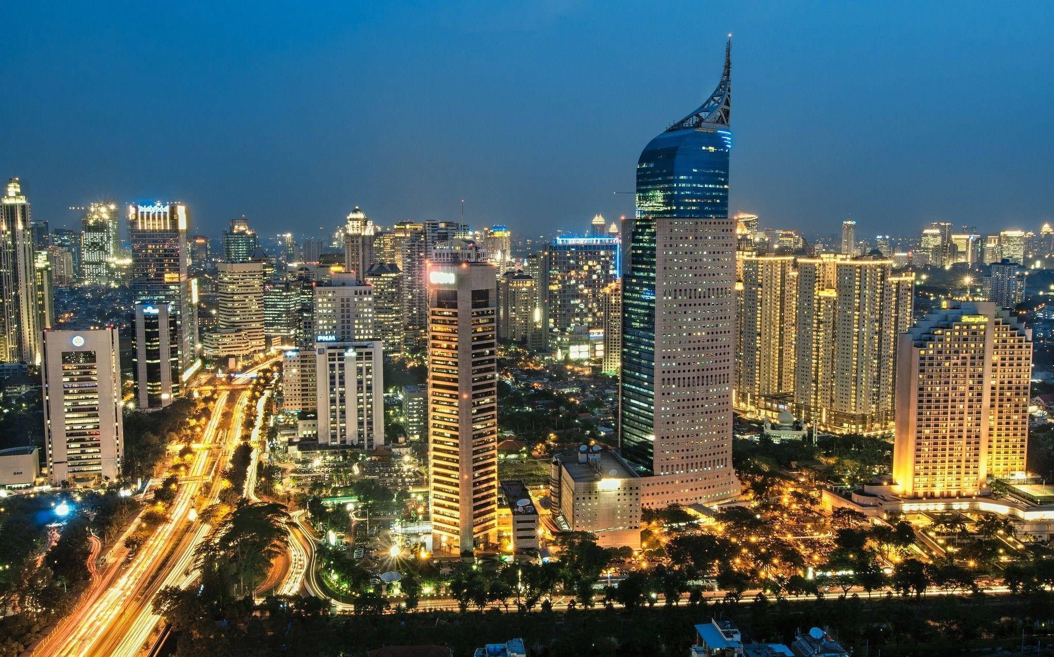 Jakartas forretningscenter Wallpapers
