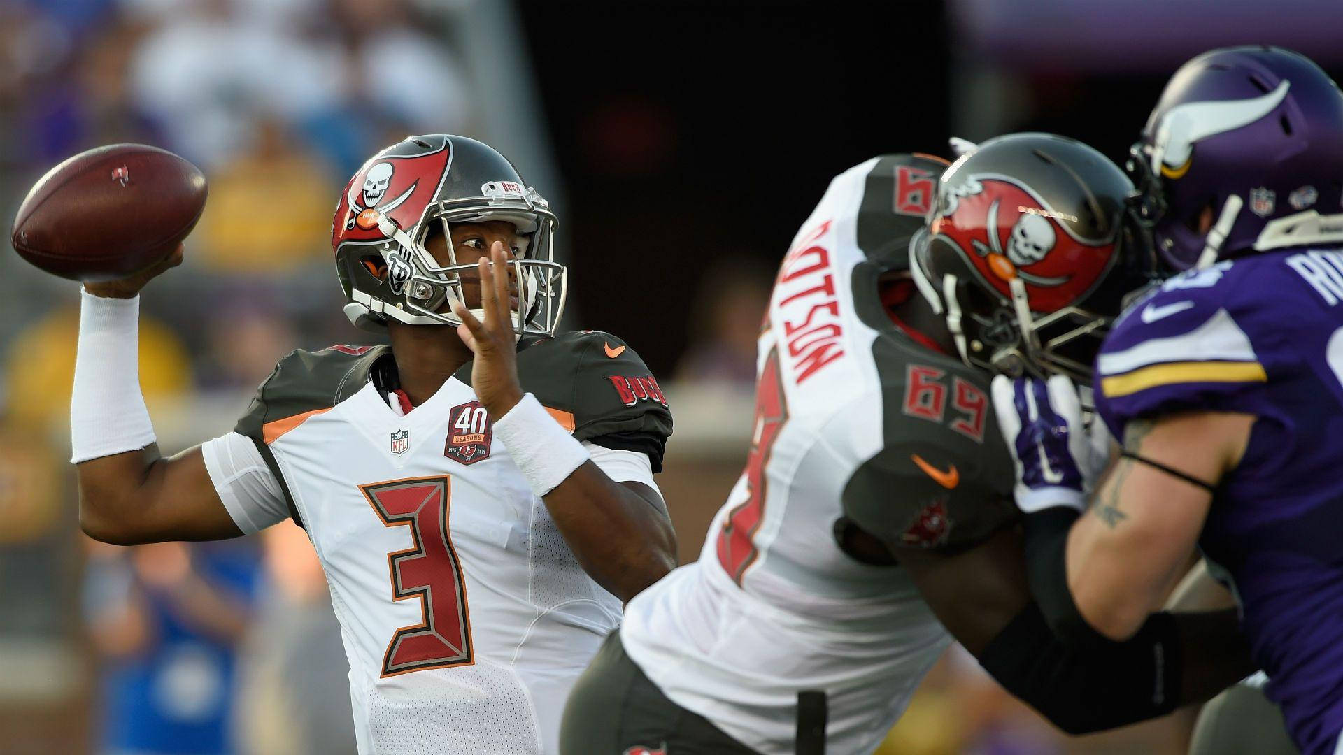 Jameis Winston Fremragende Fodboldspiller Wallpapers