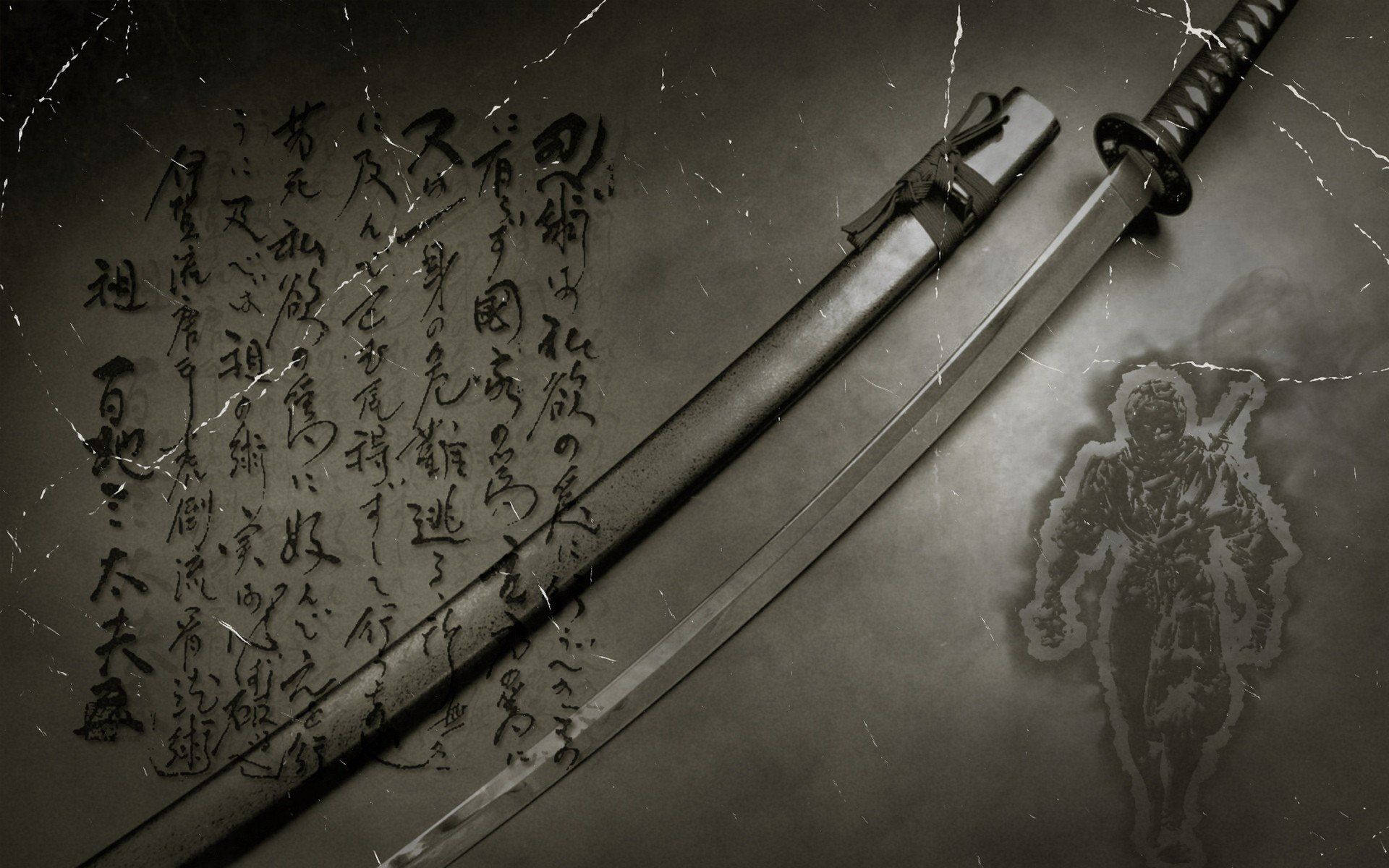 Japanske samuraiklinger Wallpapers