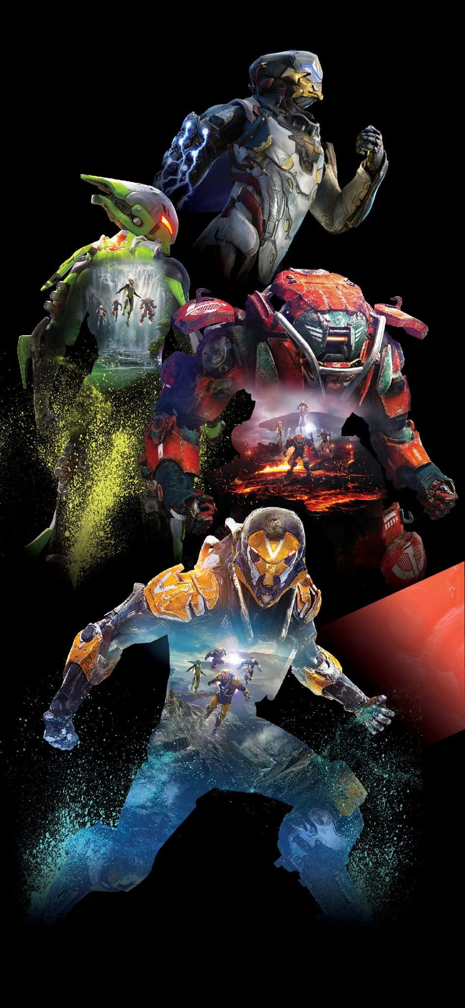 Javelinen i Pixel 3 Anthem baggrund Wallpapers