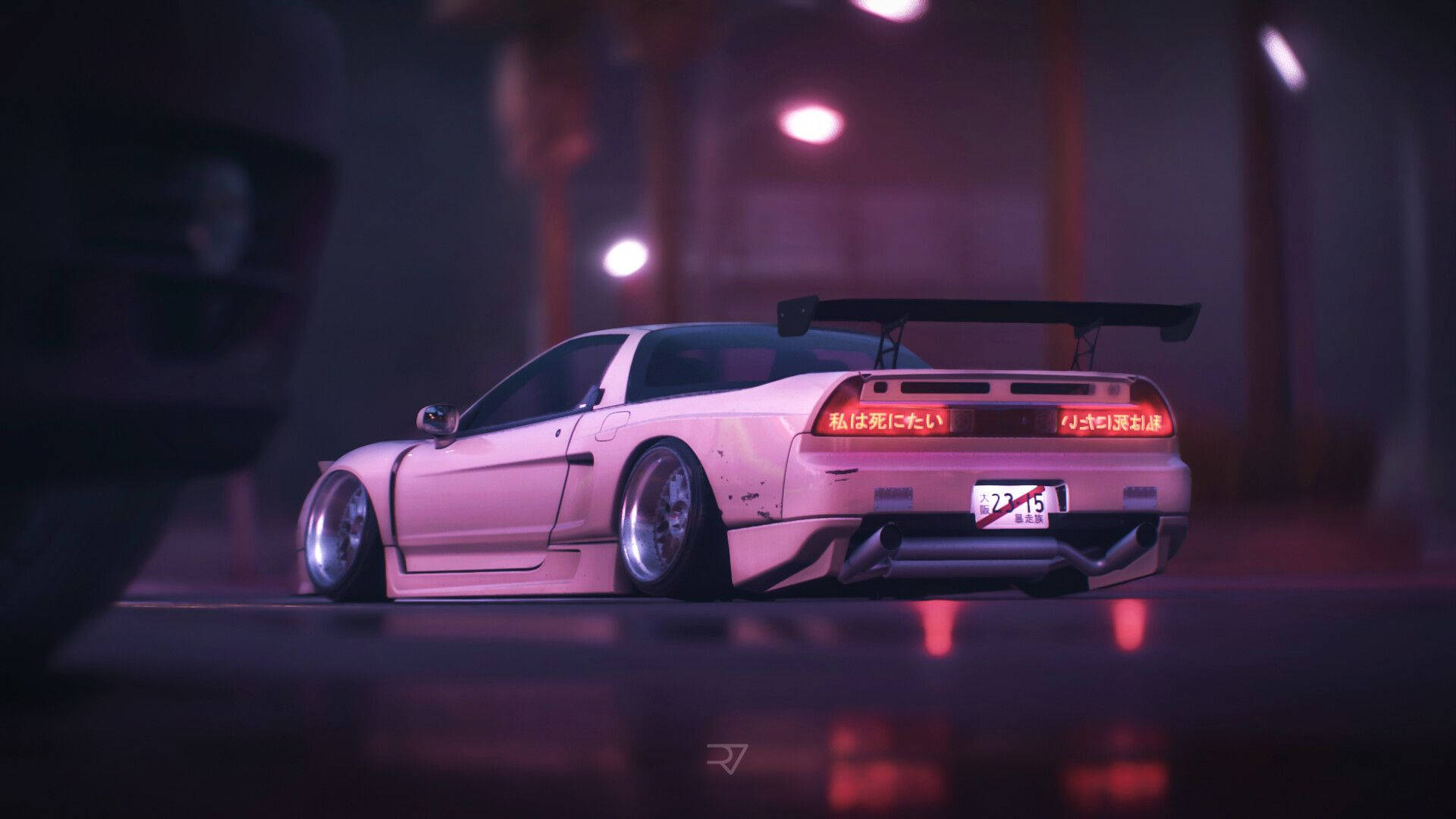JDM-æstetisk Acura NSX Wallpapers