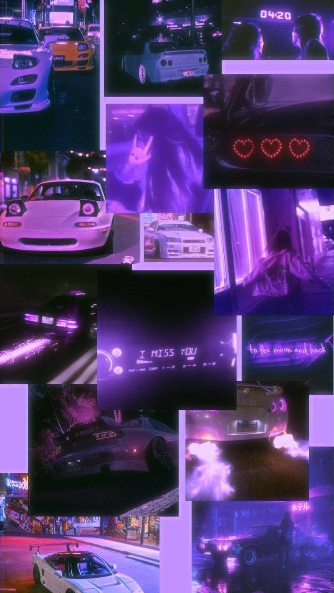 JDM Æstetisk Collage Wallpapers