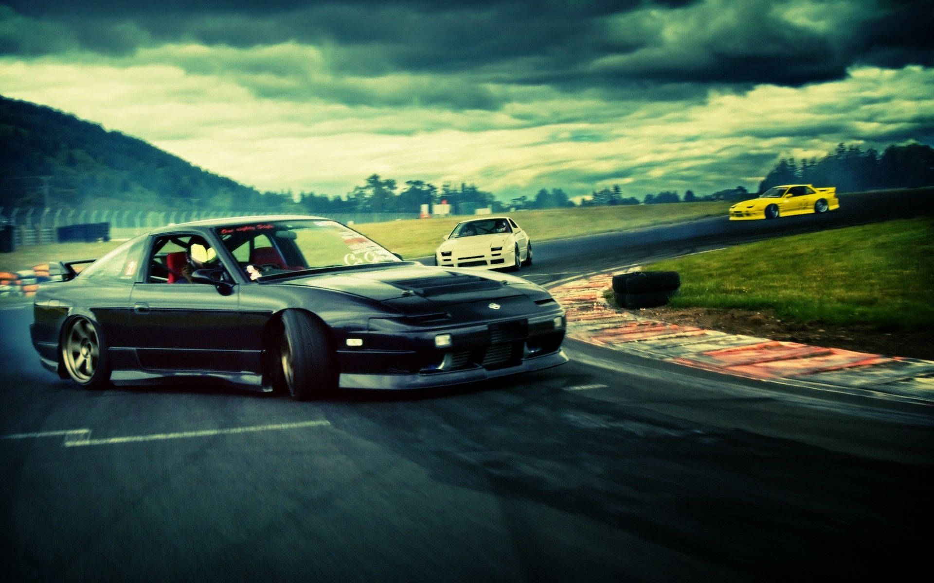JDM æstetisk racerbaggrund Wallpapers