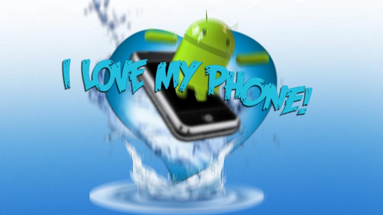 Jeg elsker min telefon Wallpapers