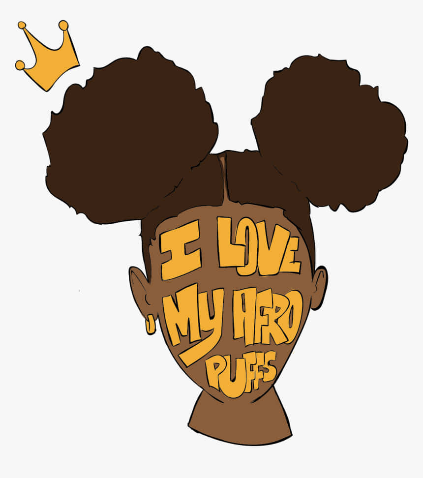 Jeg elsker PFP Afro-frisurer Wallpapers