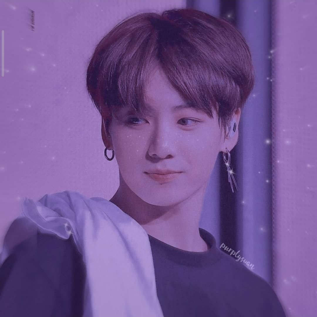 Jeon Jungkook Pastel Lilla Wallpapers