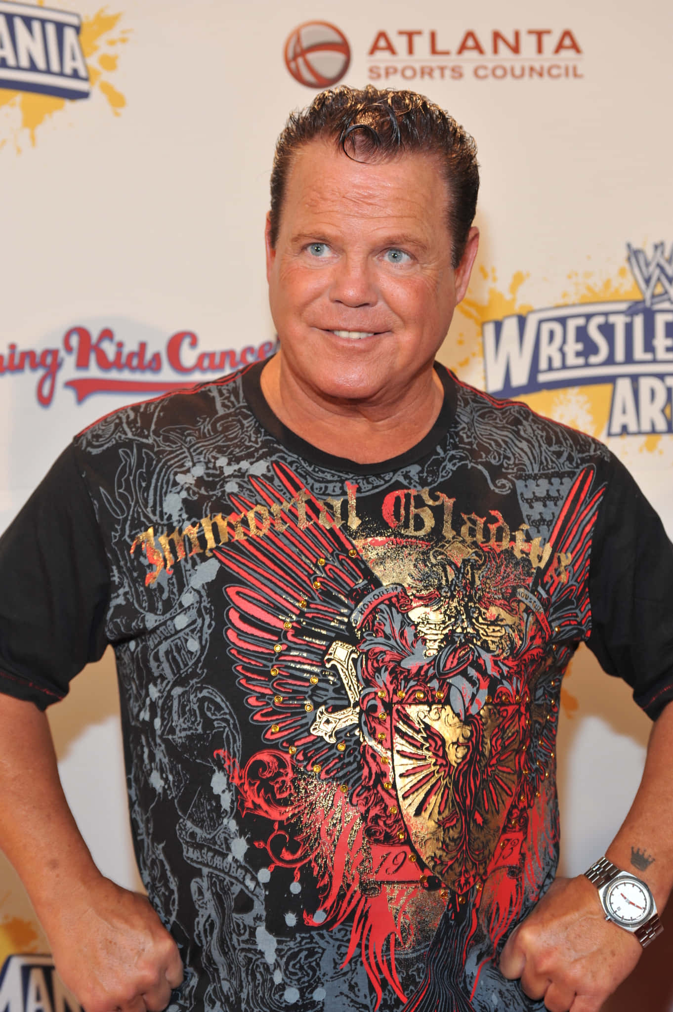 Jerry Lawler 2011 WrestleMania kunstudstilling Wallpapers