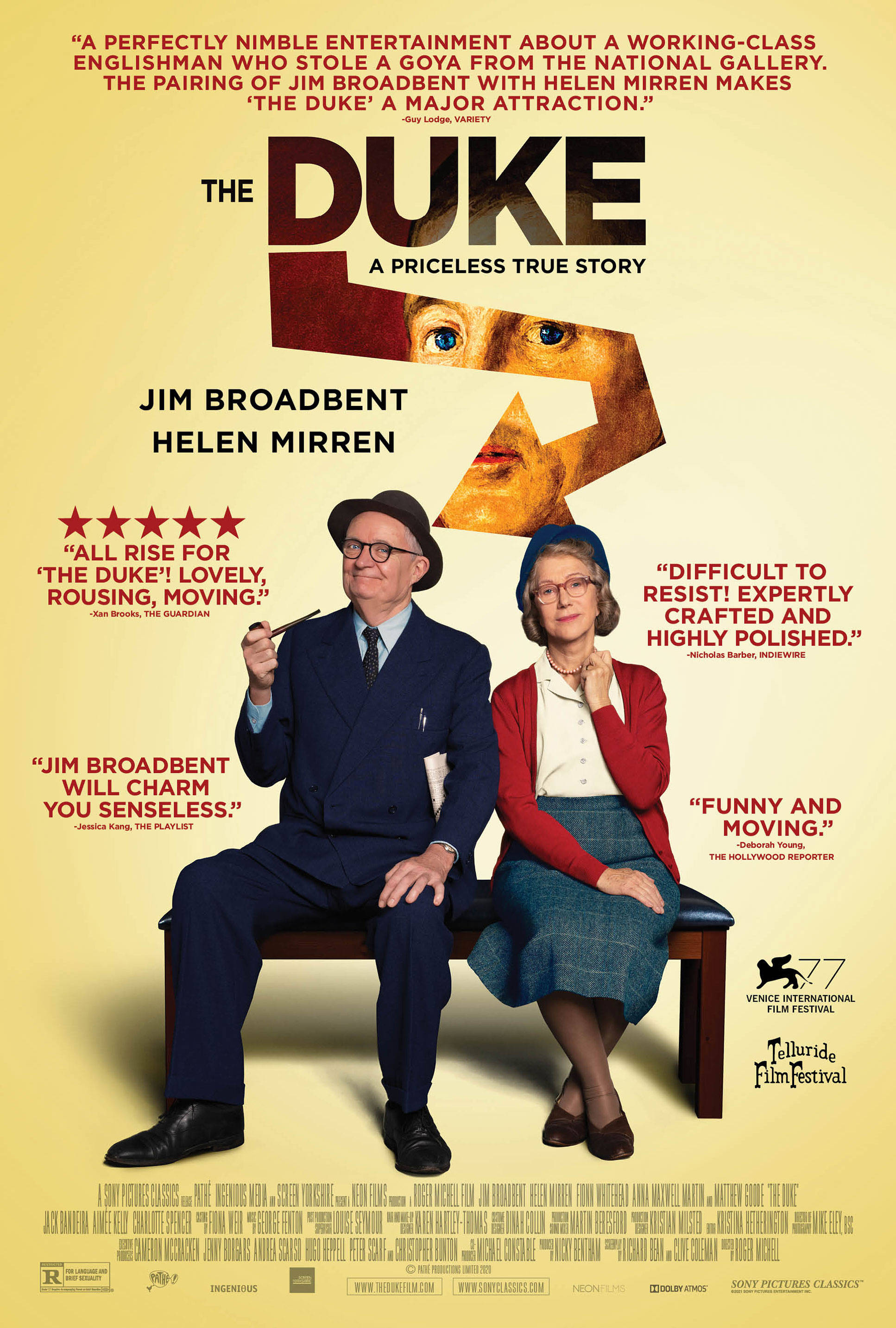 Jim Broadbent The Duke Filmplakat Wallpapers