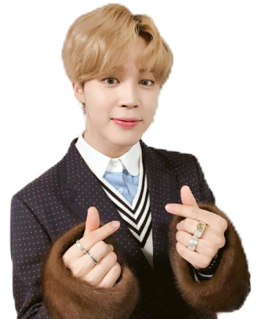 Jimin laver fingerhjerter Wallpapers