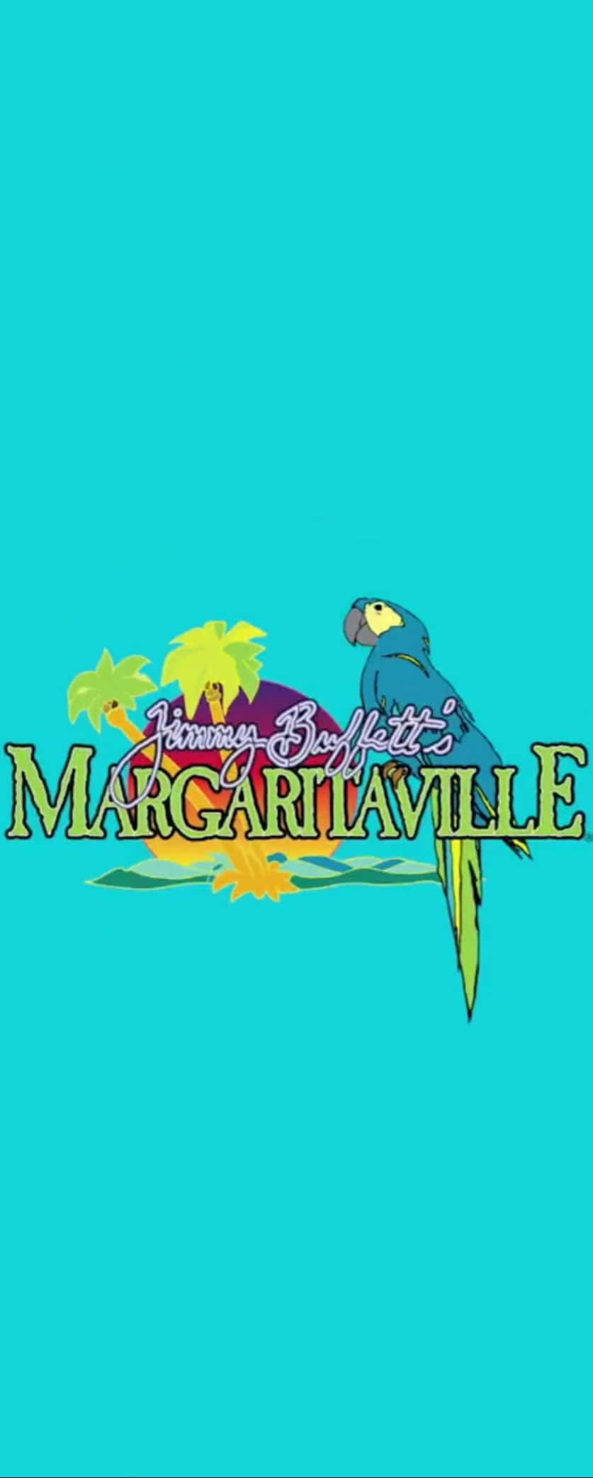 Jimmy Buffetts ikoniske Margaritaville-logo Wallpapers