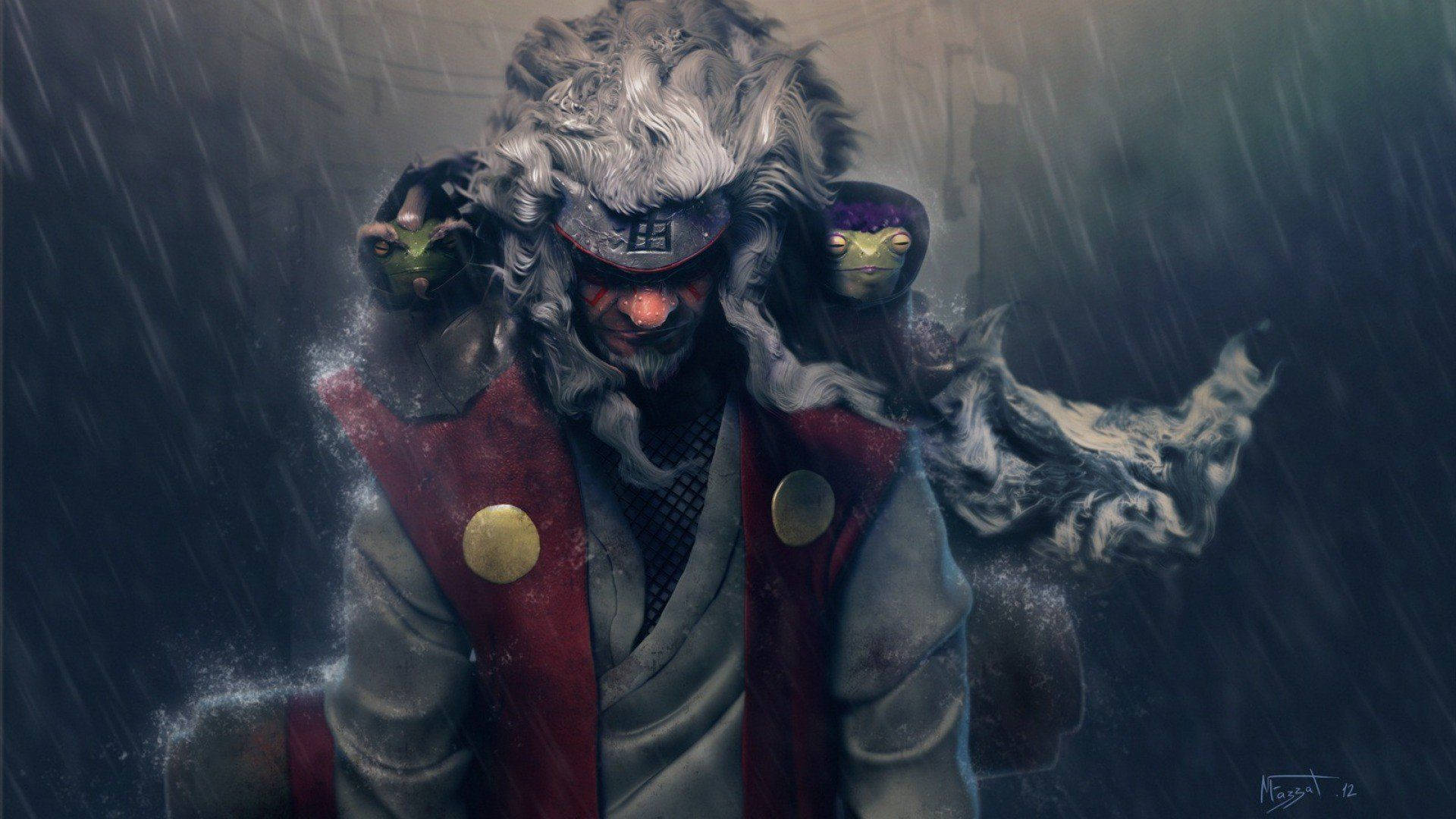 Mørk Jiraiya cosplay Naruto Shippuden wallpaper. — Naruto Wallpapers