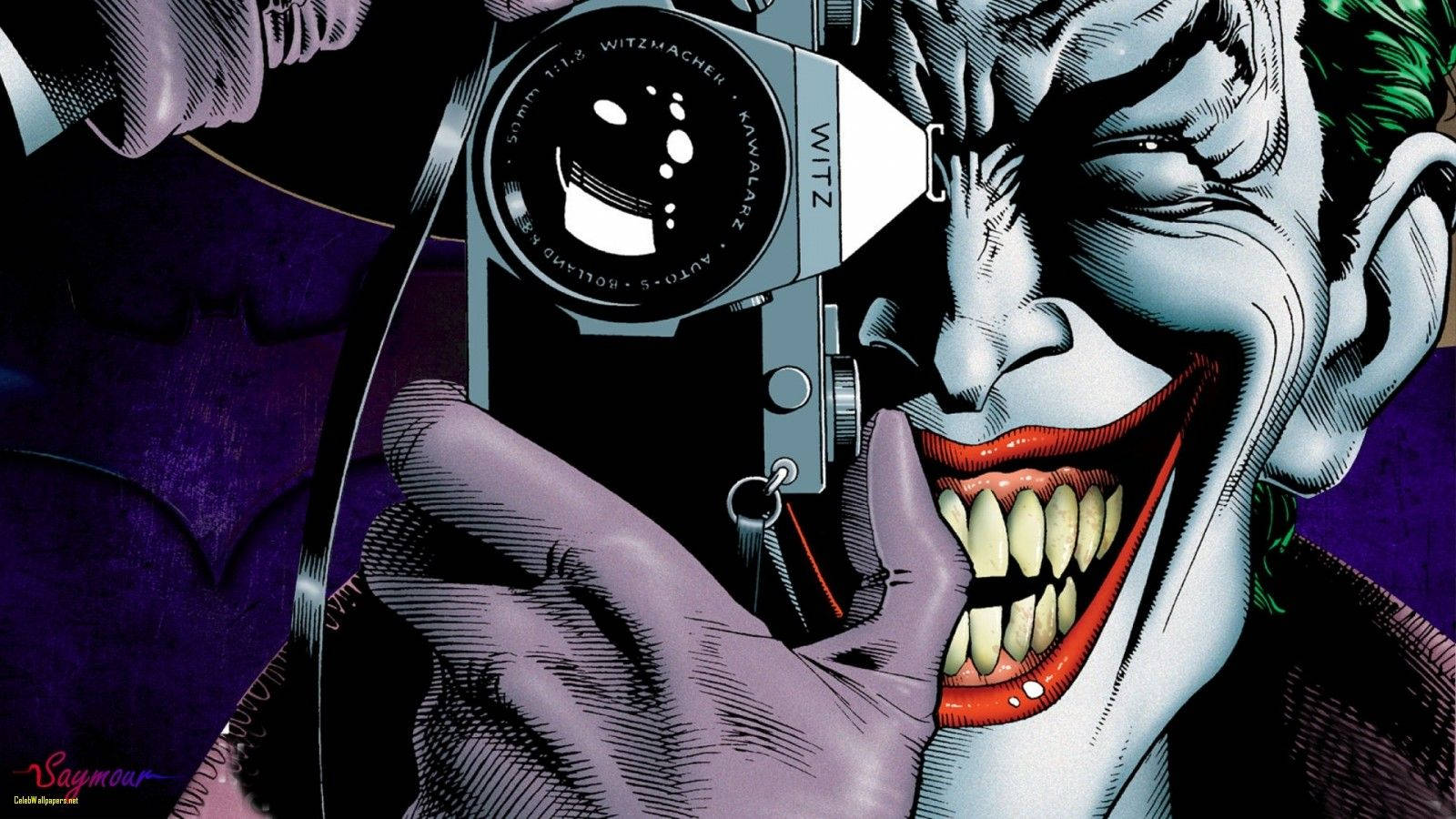 Joker med et kamera Wallpapers