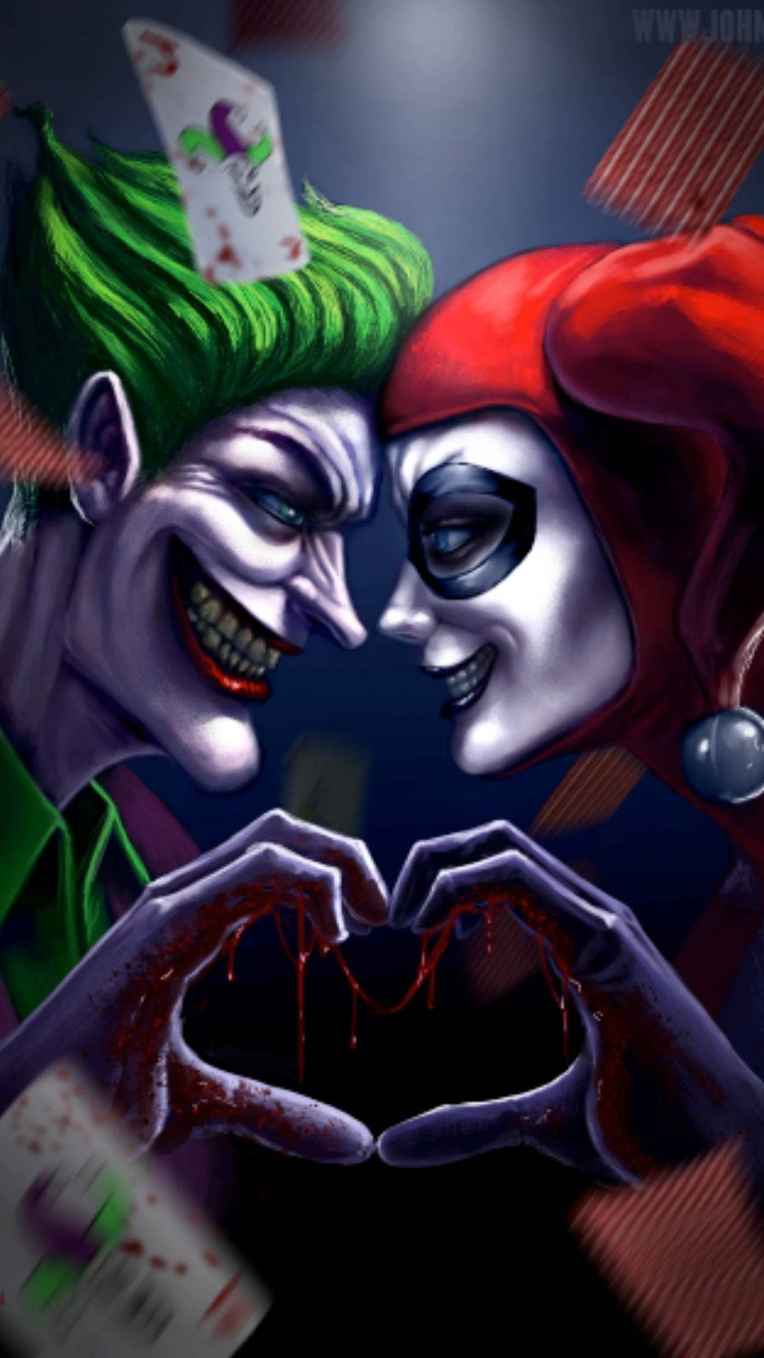 Joker og Harley Quinn Wallpapers