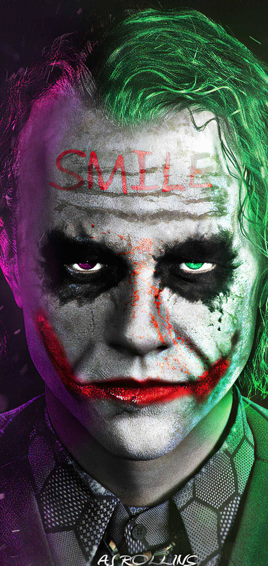 Joker Telefon Ansigt Nærbillede Wallpapers