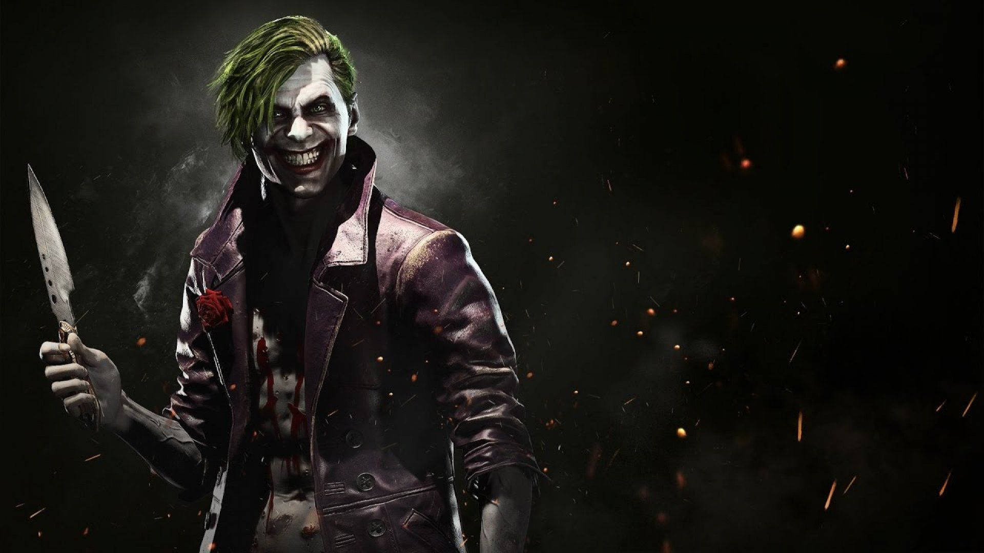 Joker Uhyggeligt Grin Wallpapers