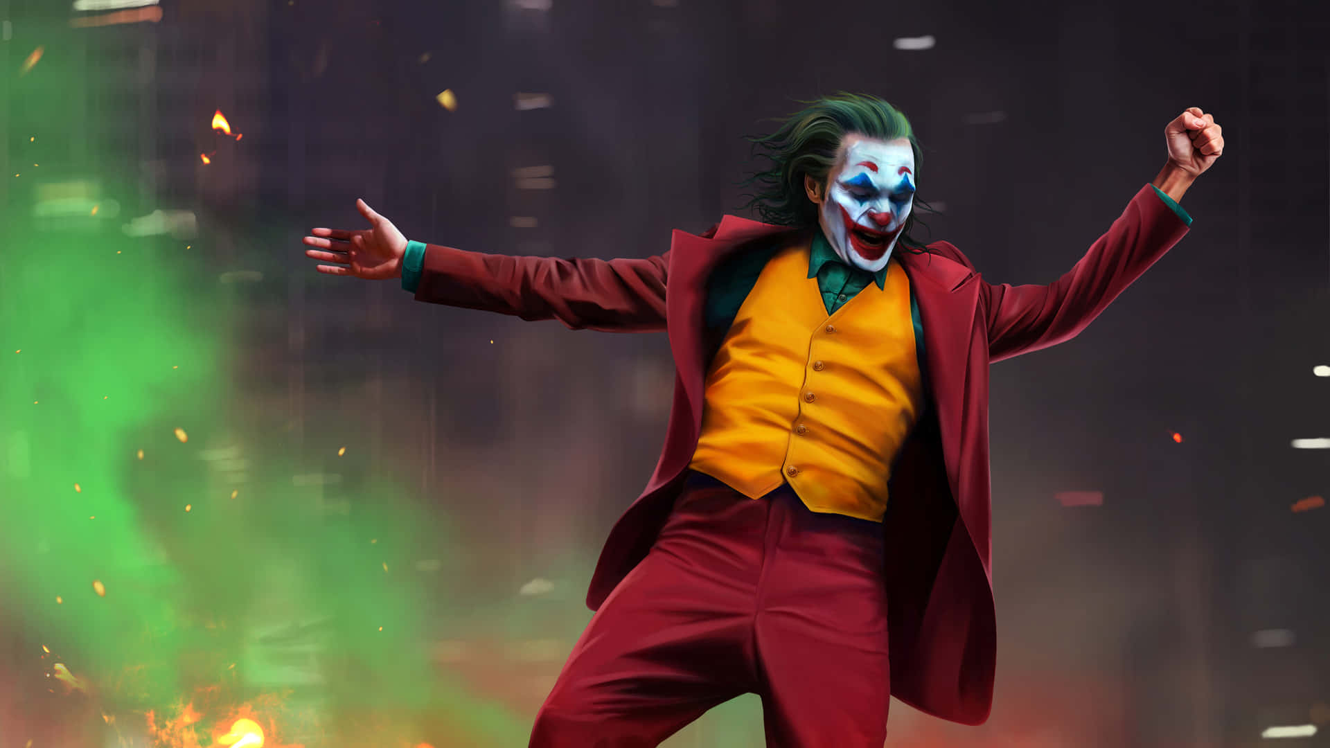 Jokeren's intense blik Wallpapers