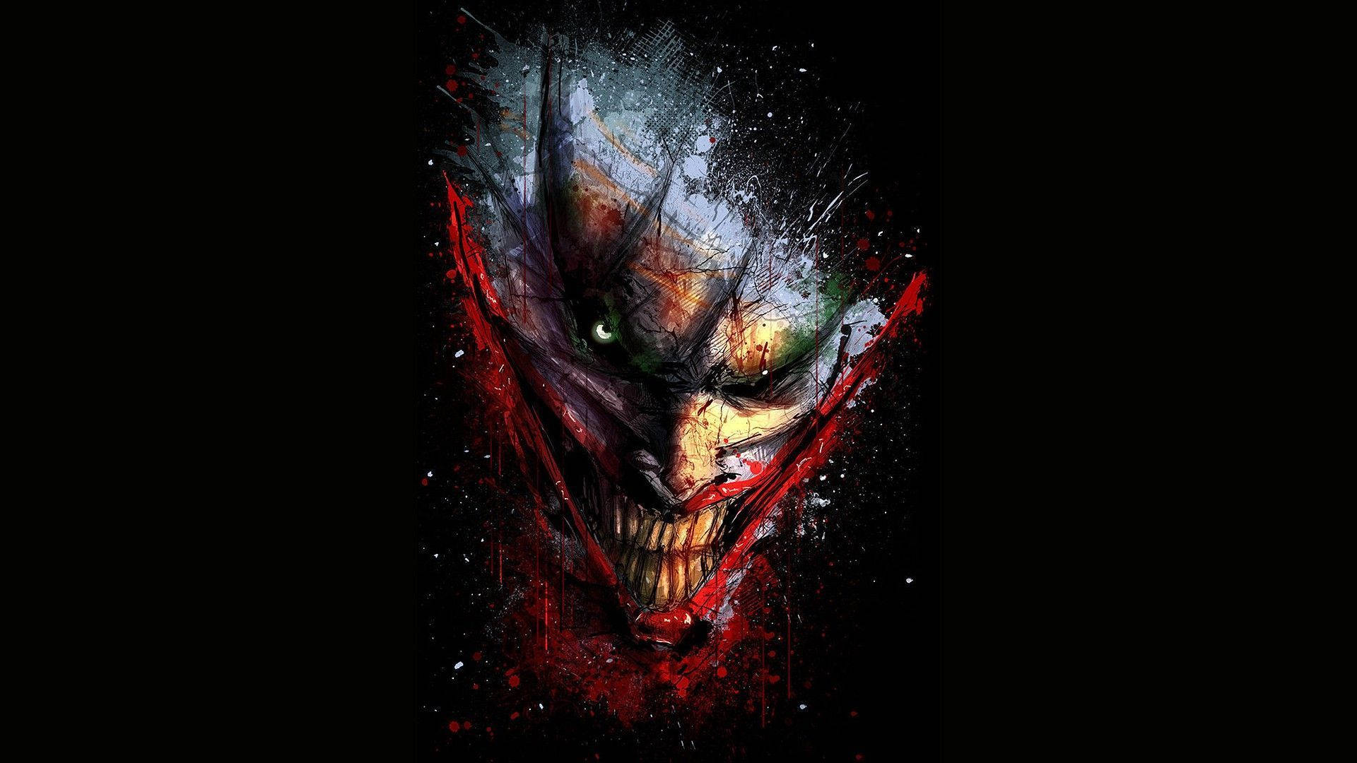 Jokers flåede ansigt Wallpapers