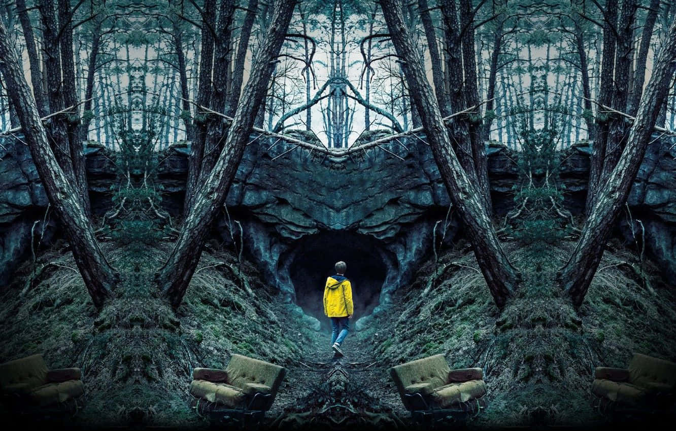 Jonas i skoven scene fra Dark Netflix Originalserien Wallpapers