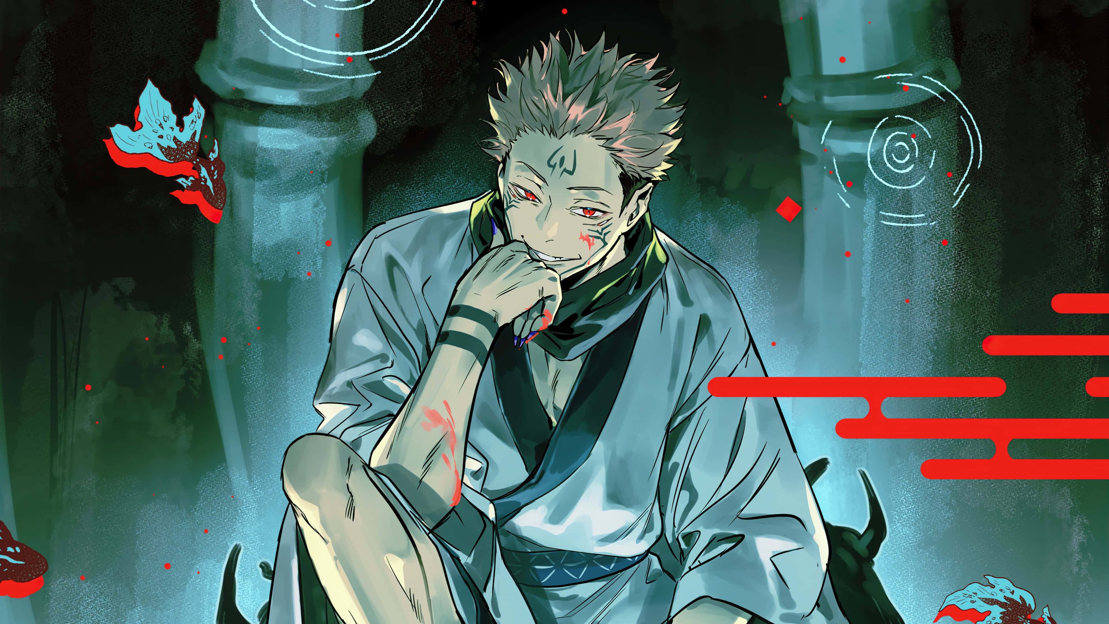 Jujutsu Kaisen baggrund Wallpapers