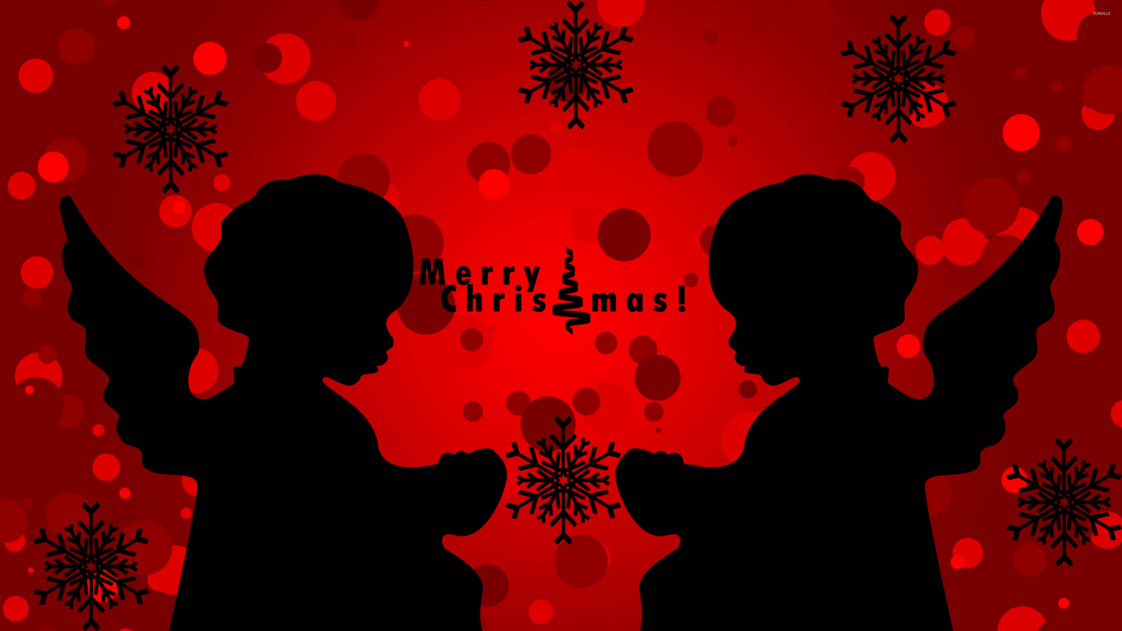 Juleenglesilhuet Wallpapers