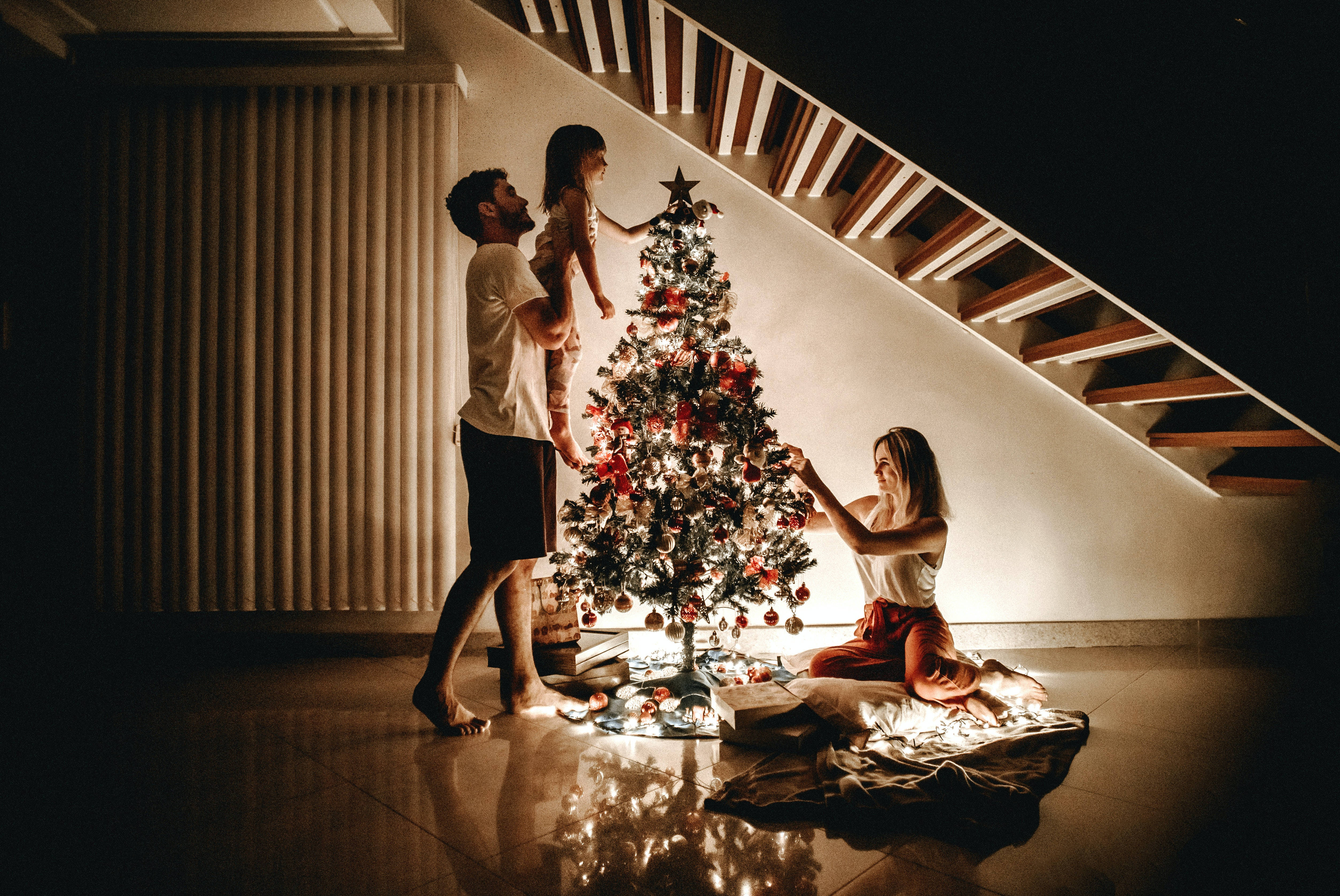 Julefamilie i høj opløsning Wallpapers