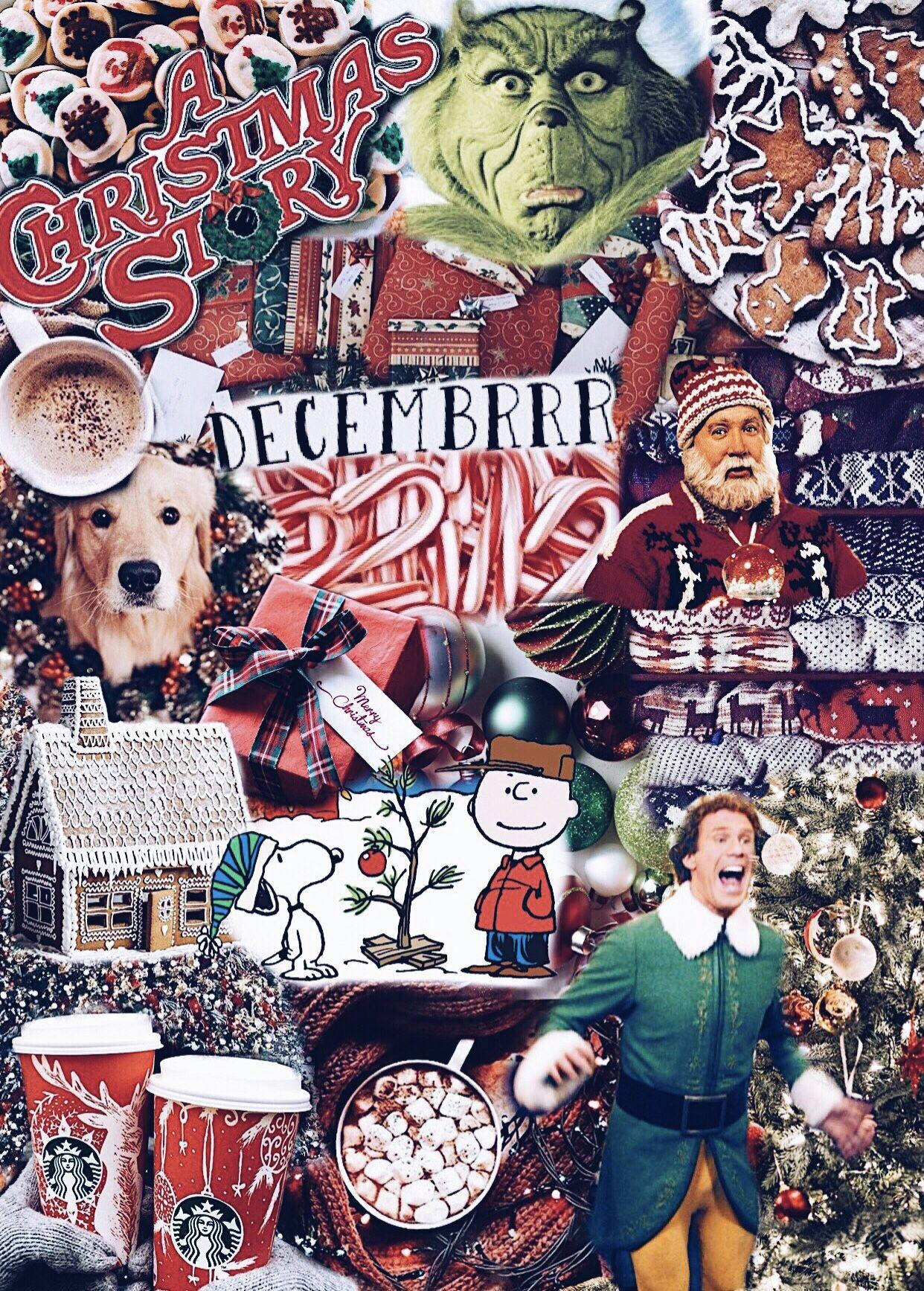 Julehistorie collage Wallpapers