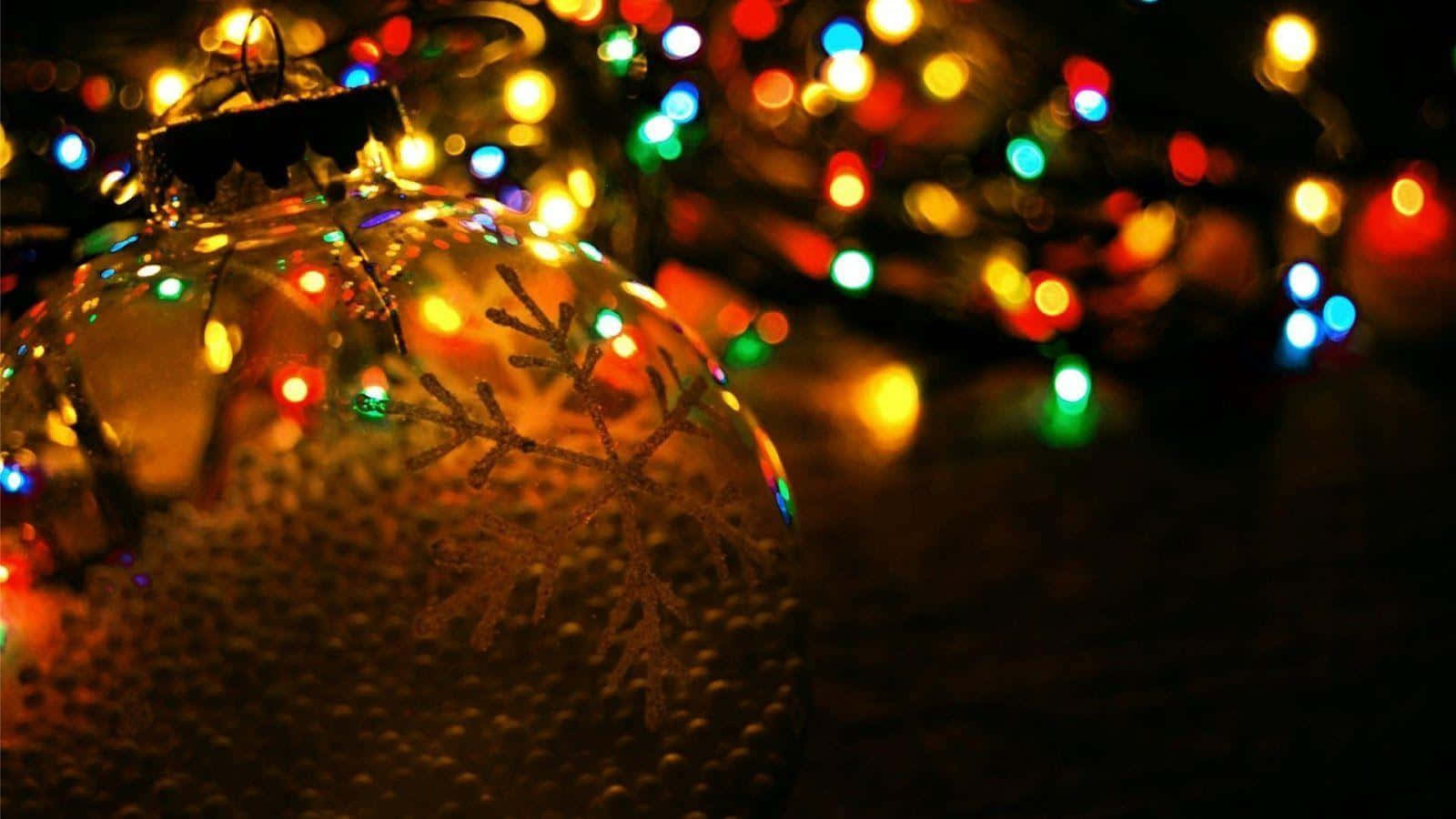 Julelys dekorationer Wallpapers