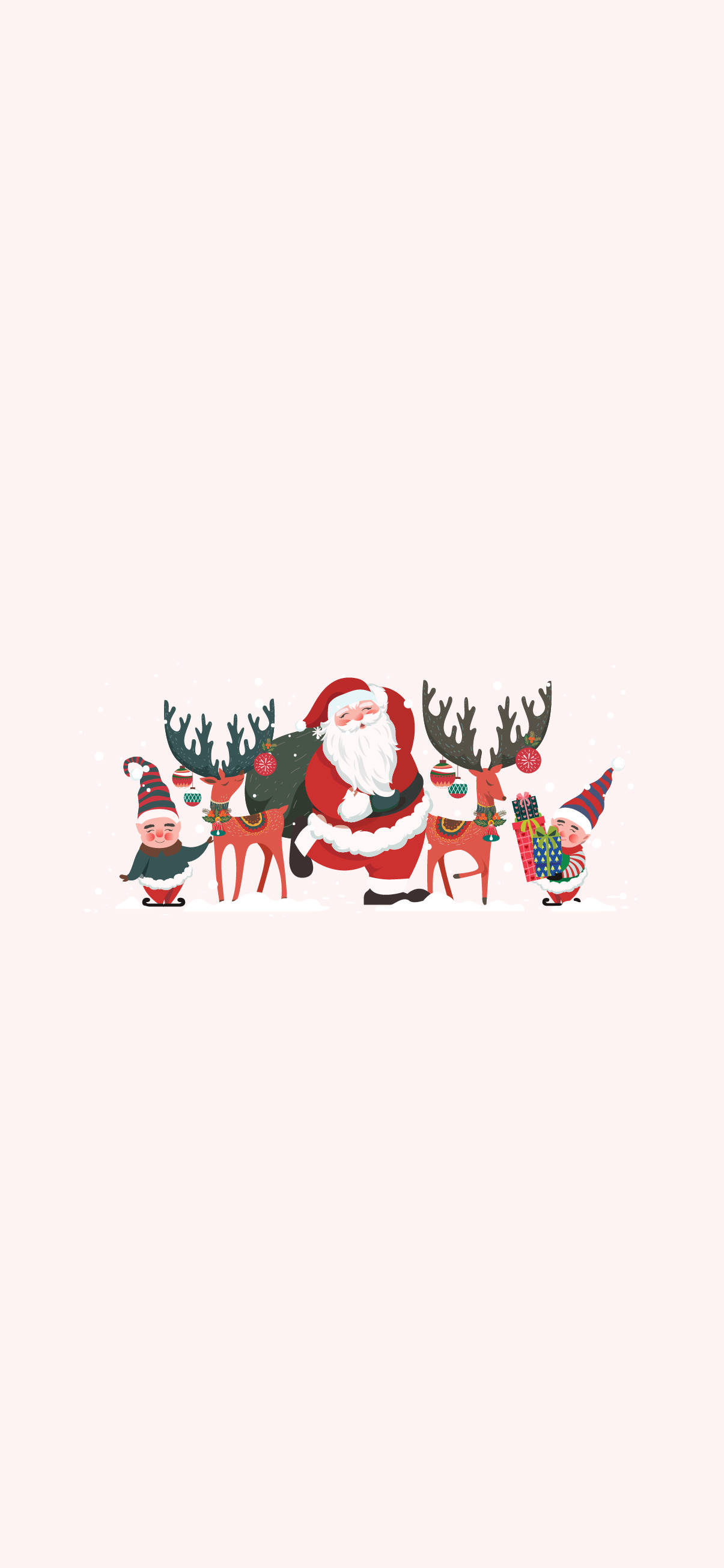 Julemand og nisser enkel jul Wallpapers