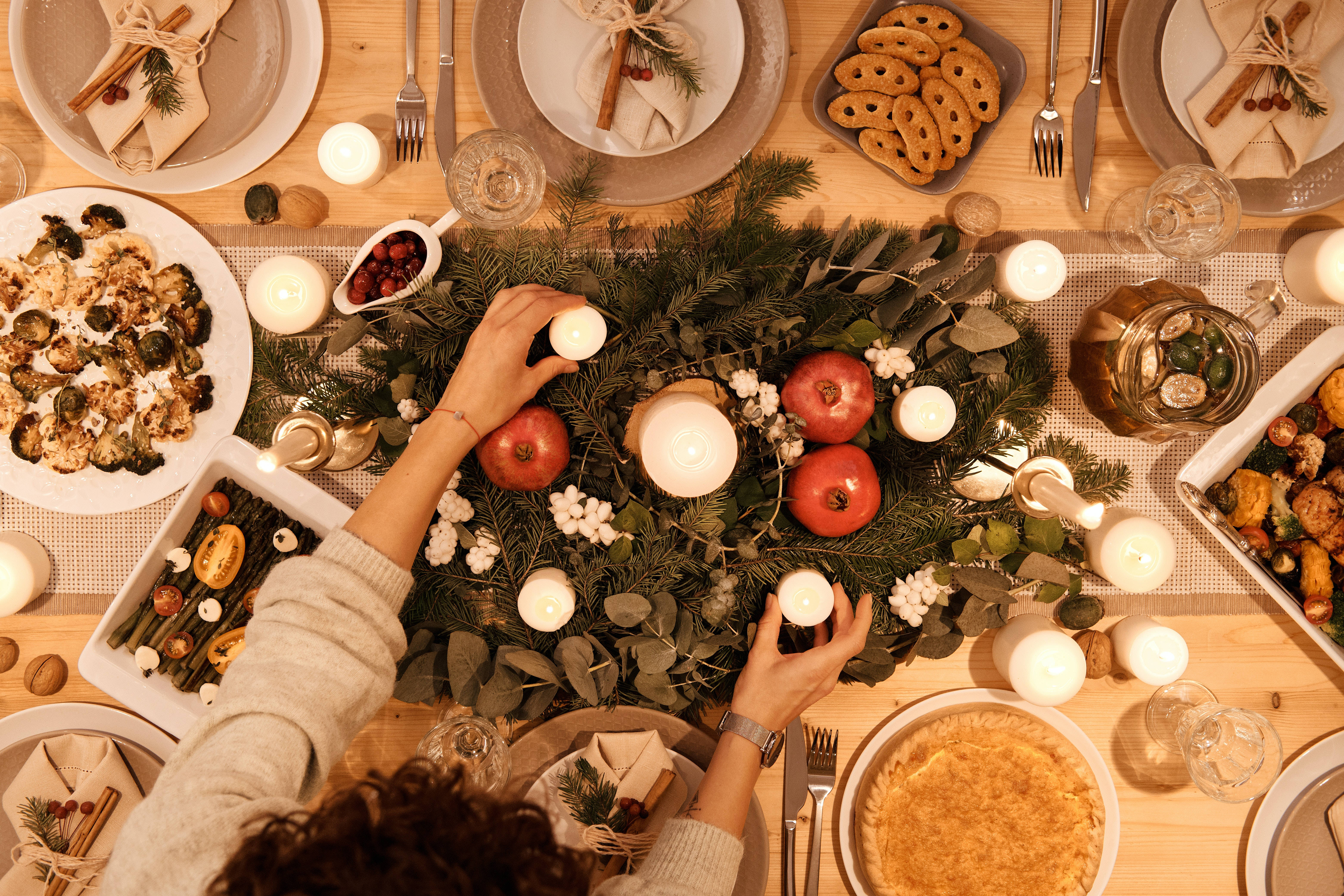 Julemiddag i høj opløsning Wallpapers