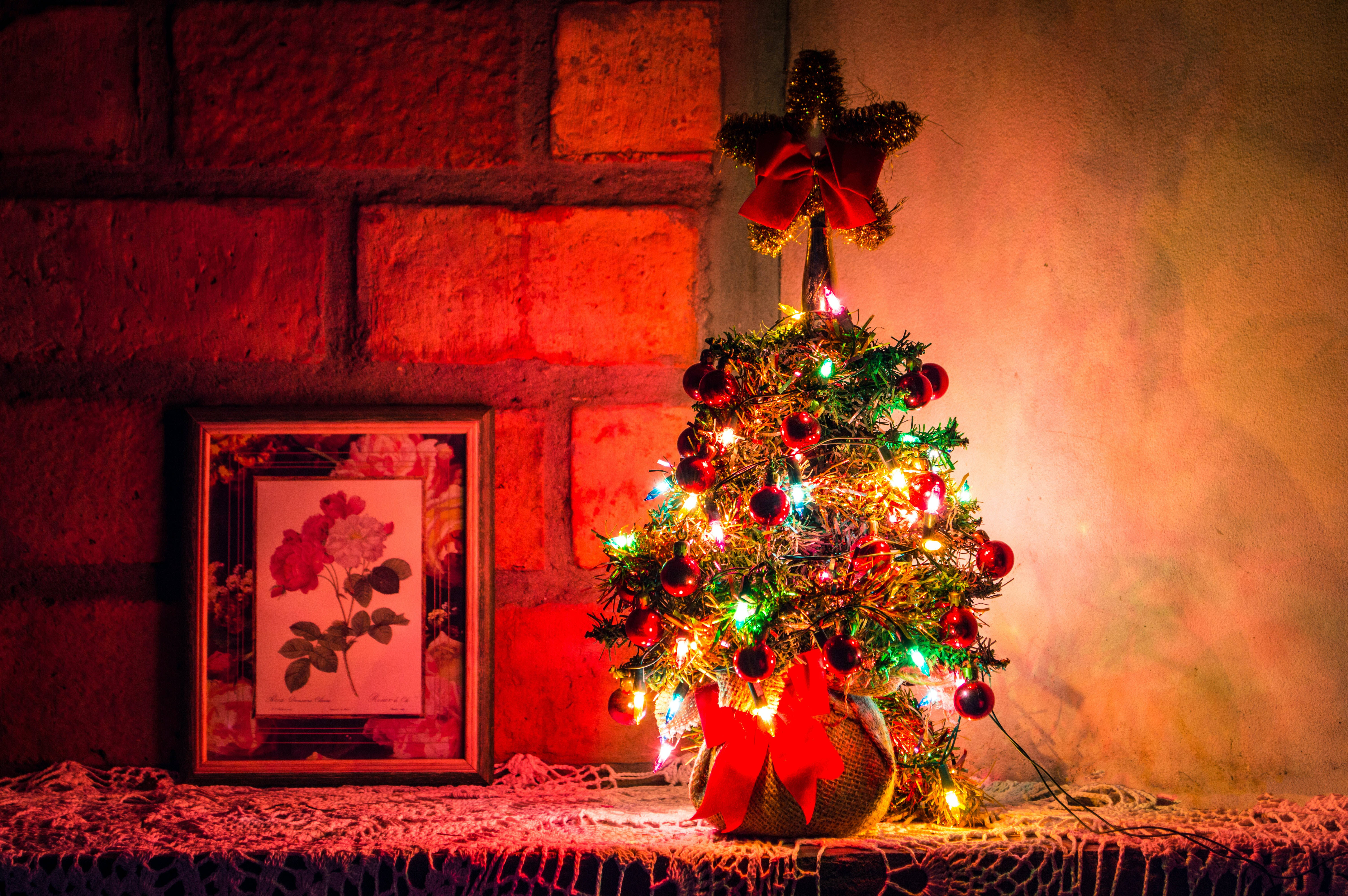 Julemini-træ i høj opløsning Wallpapers