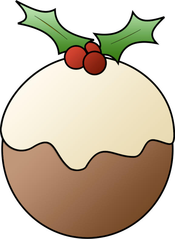 Julepudding clip art Wallpapers