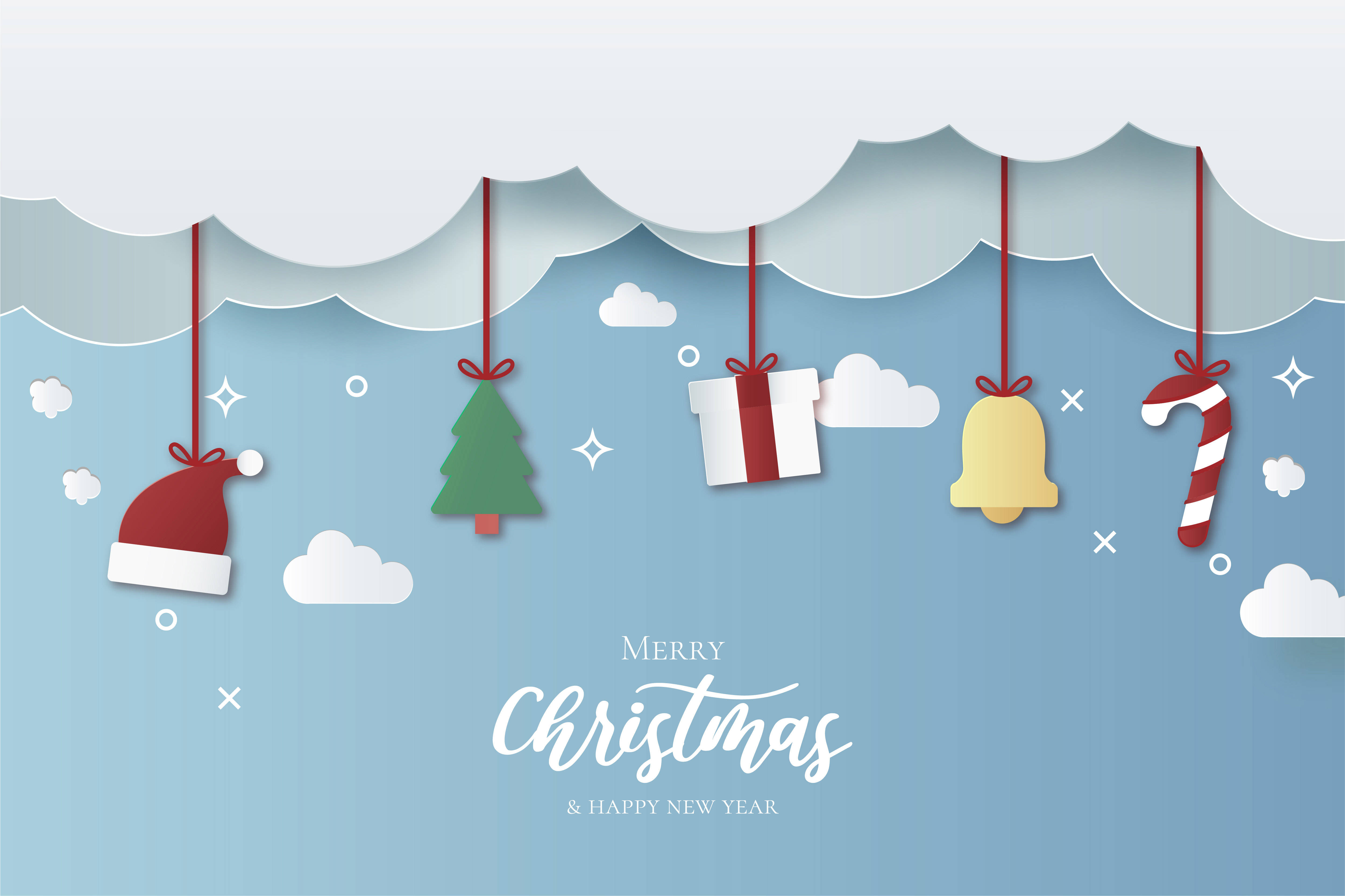 Julepynt til skrivebordet Wallpapers
