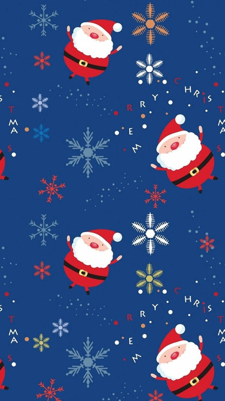 Juletegning til mobiltelefon Wallpapers