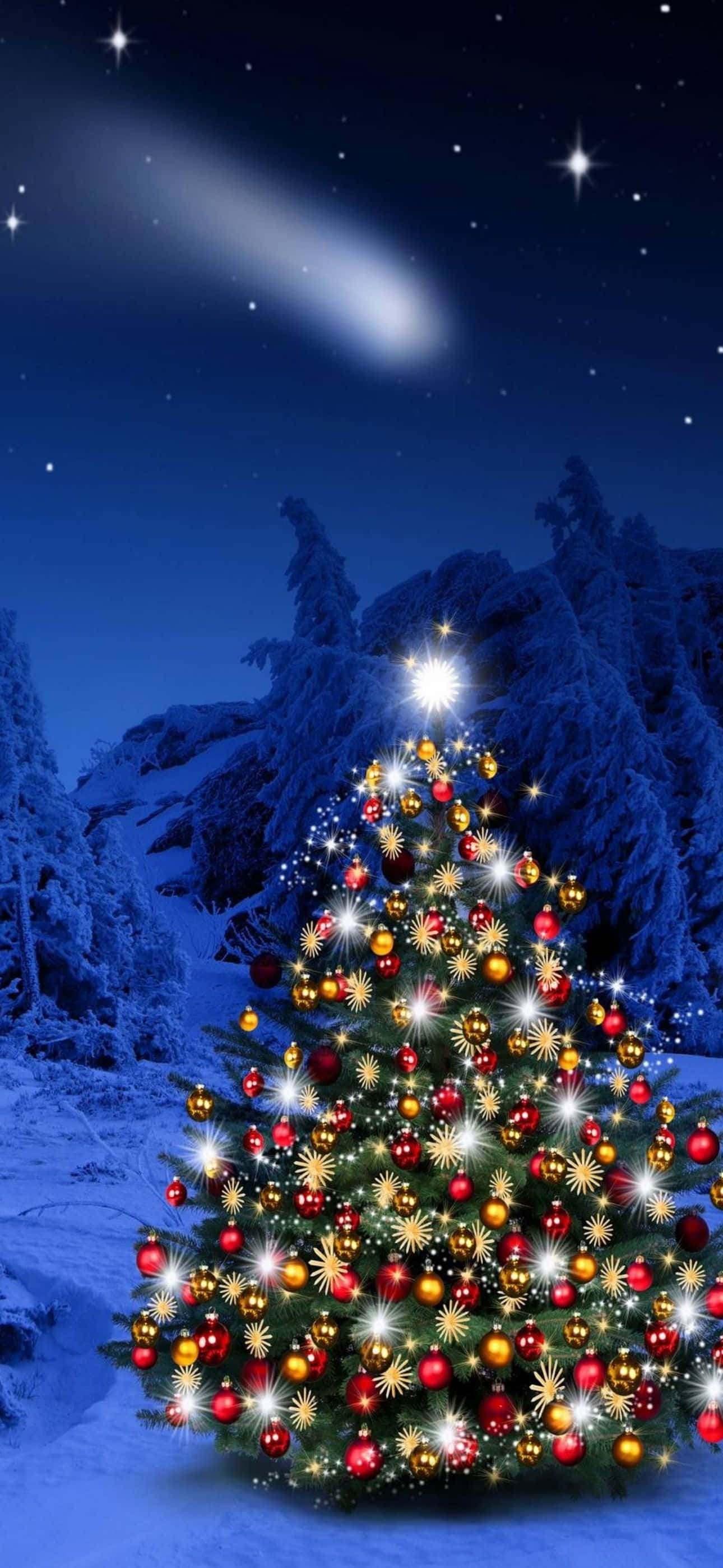juletræs baggrunde - baggrunde til android Wallpapers
