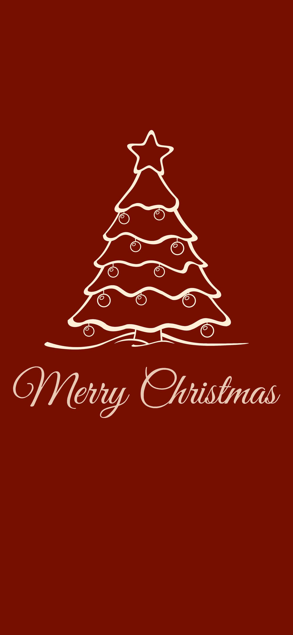 Juletræsmønster iPhone Wallpapers