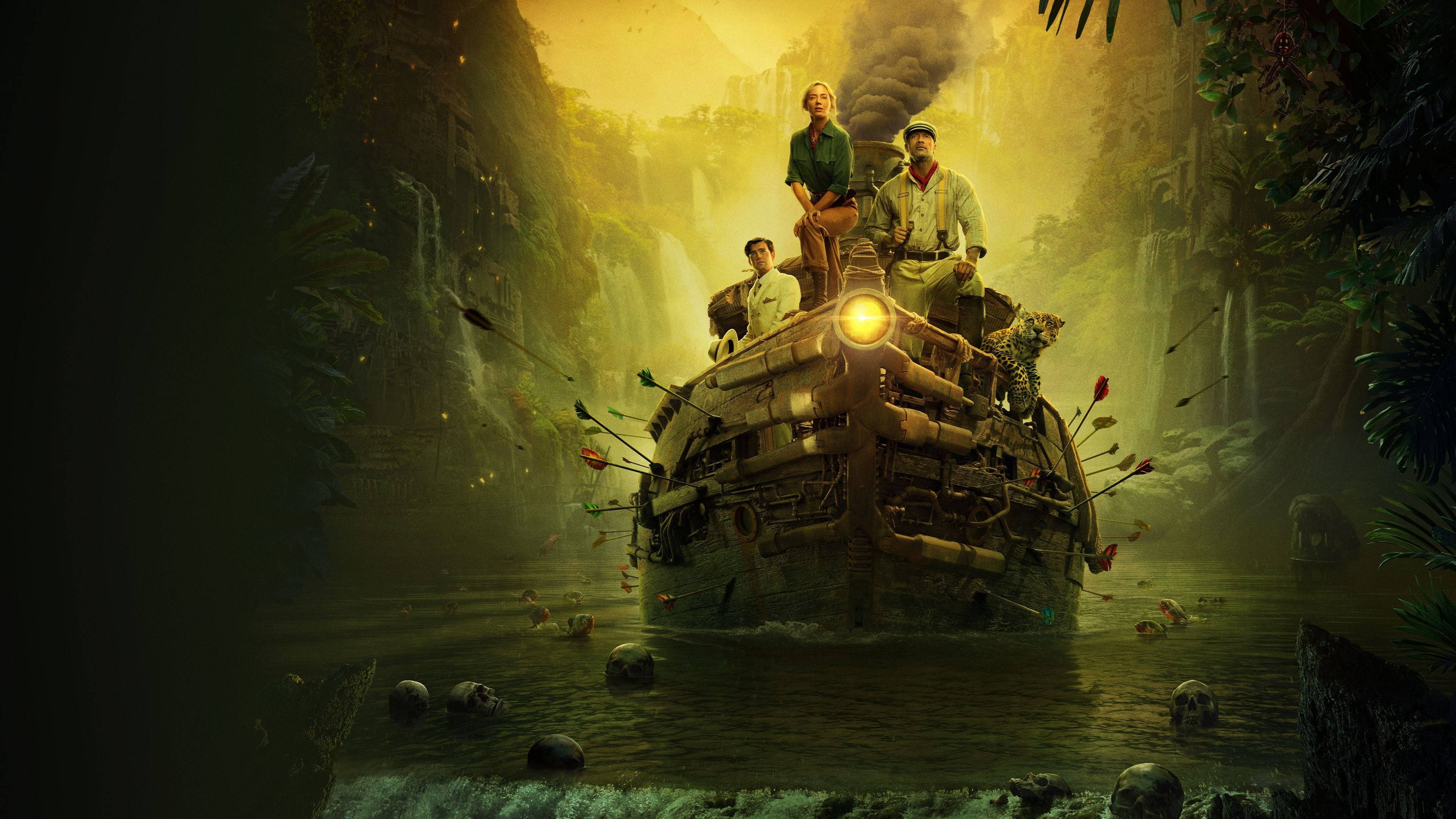 Jungle Cruise Riverboat Teaser 2021 Wallpapers