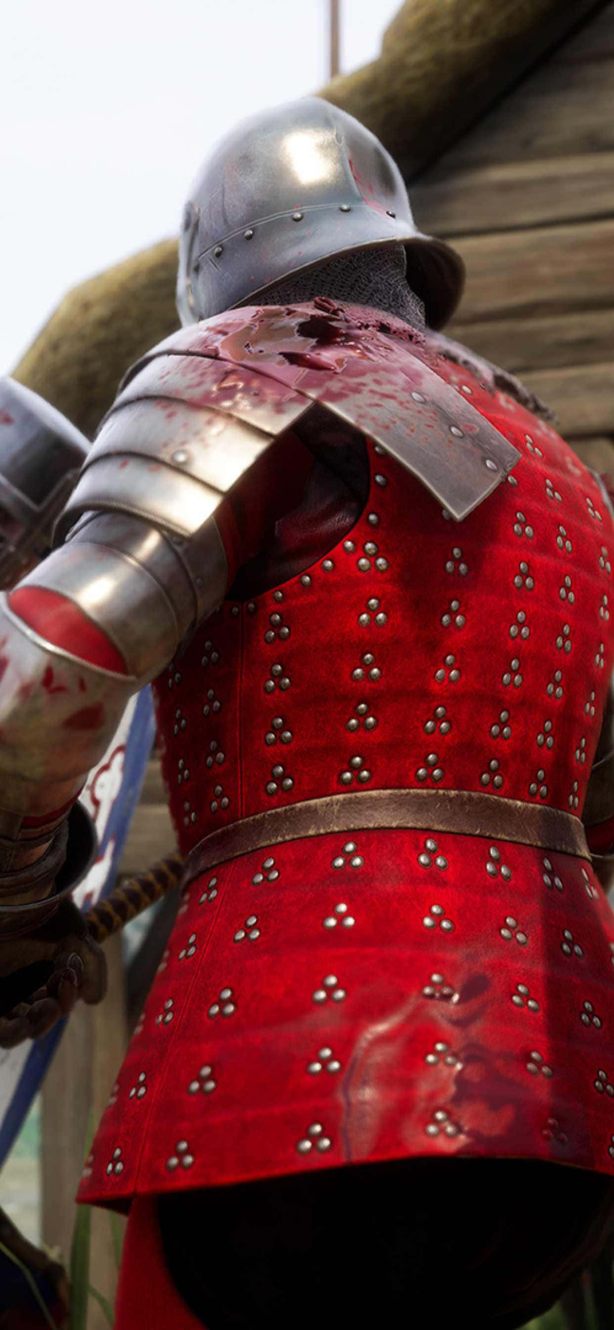 Kæmp mod dine modstandere med iPhone Xs Max og træd ind i Mordhaus intense verden Wallpapers