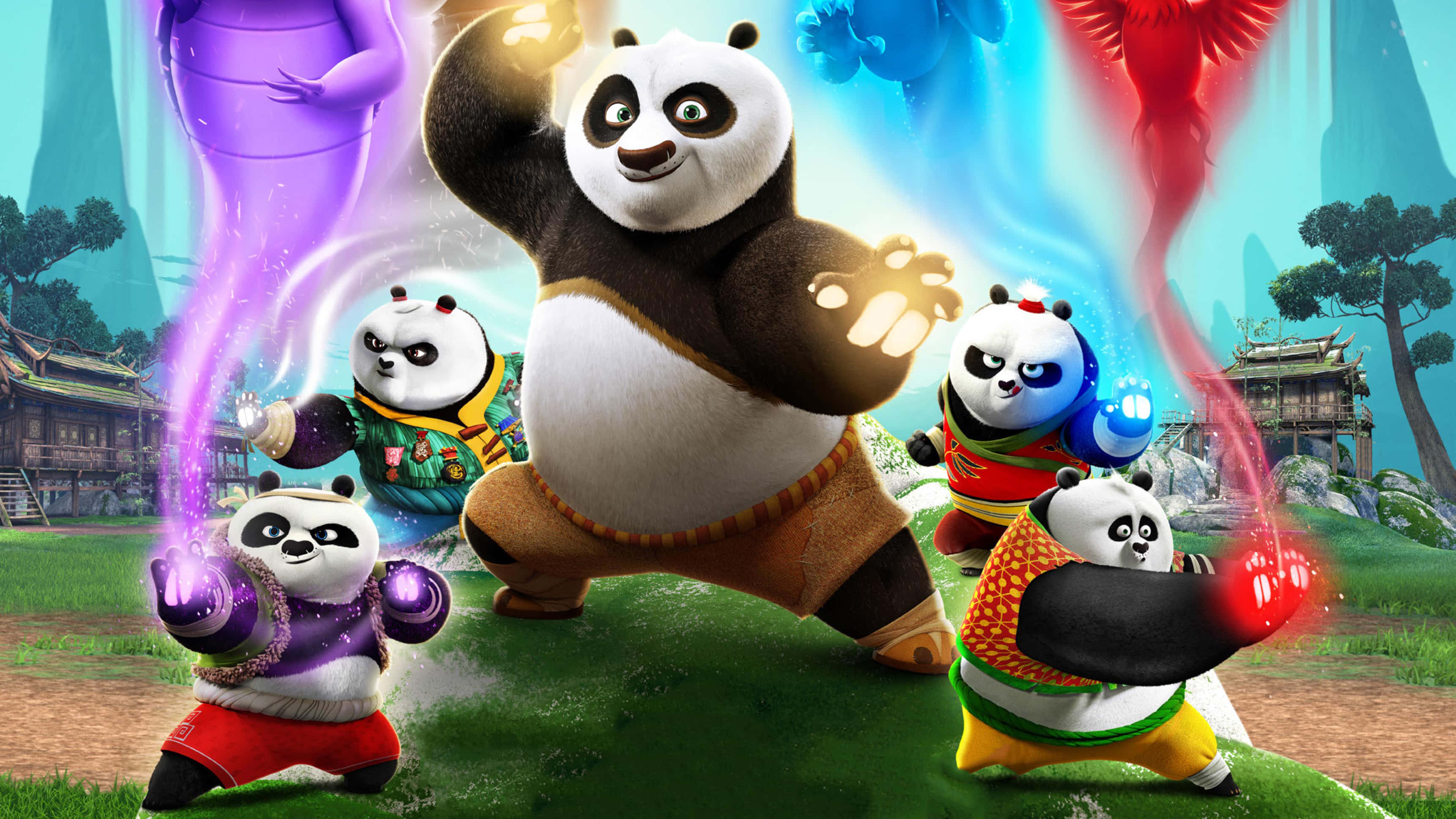 Kæmpepanda Kung Fu Wallpapers