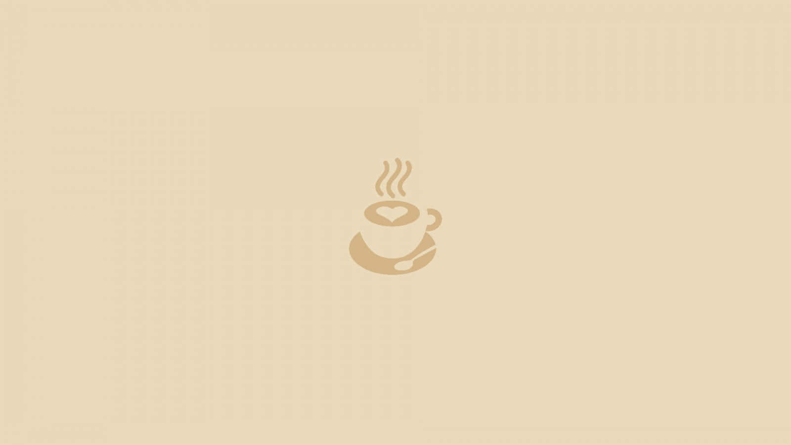 kaffelogo design - en kaffekop med en kaffekop Wallpapers