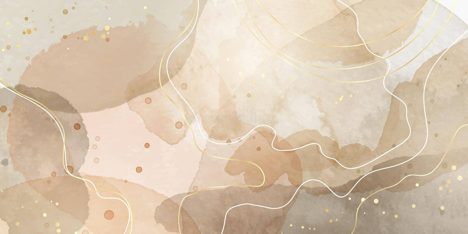 Kaffeplettet beige æstetisk bærbar Wallpapers