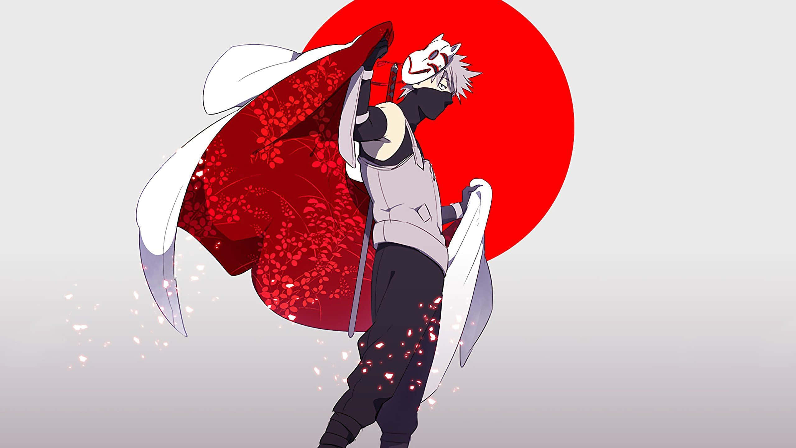 Kakashi Aestetisk Rød Cirkel Wallpapers
