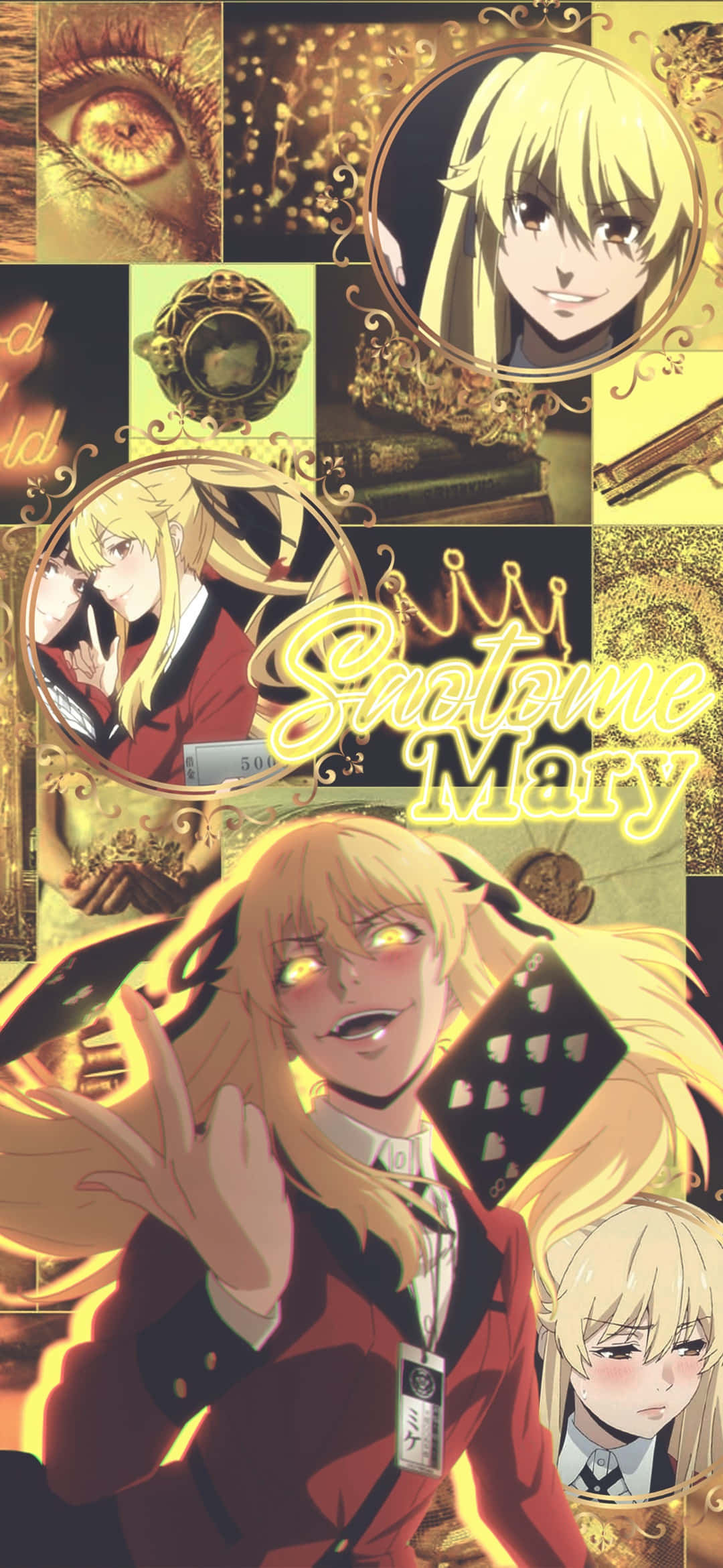 Kakegurui Mary Saotome Billede Wallpapers
