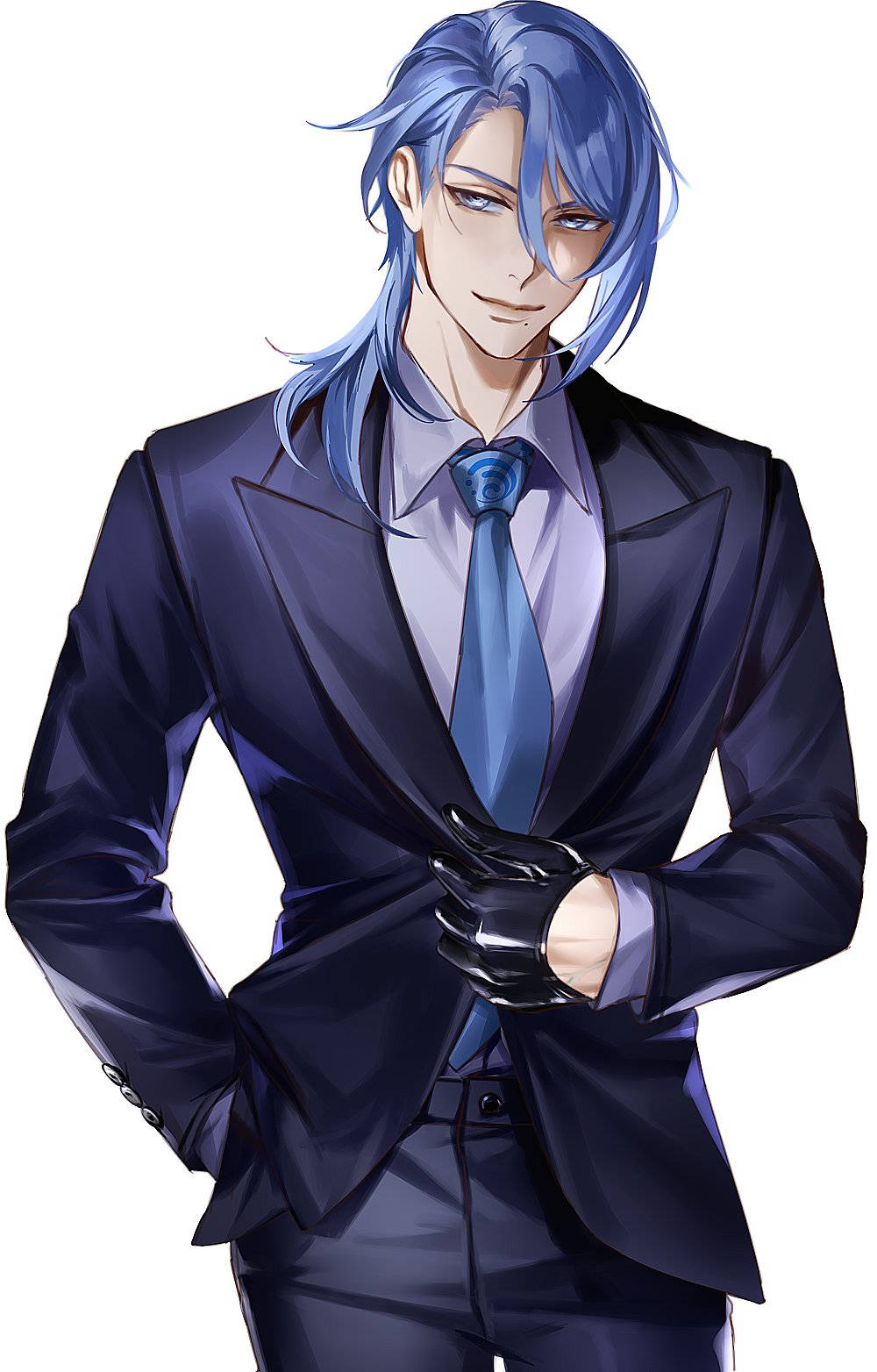 Kamisato Ayato I En Dragt Wallpapers