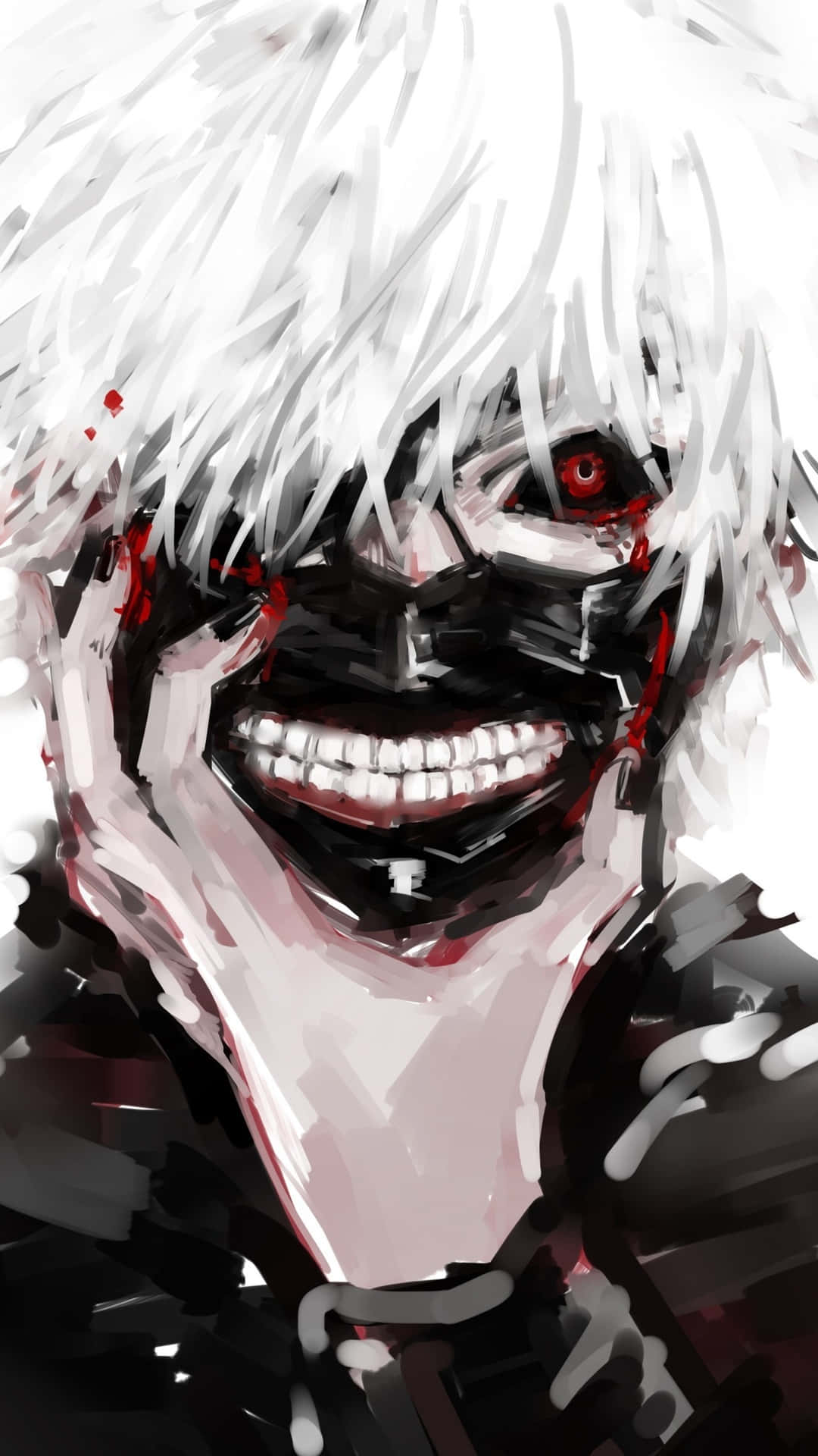 Kaneki griber sit ansigt Wallpapers