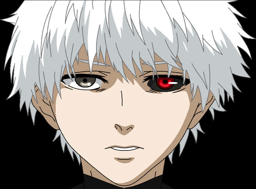 Kaneki Ken enøjet ghoul-portræt Wallpapers