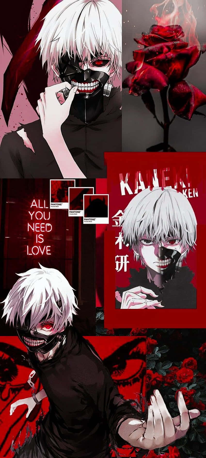 Kaneki Ken kæmper for retfærdighed i Tokyo Ghoul Wallpapers