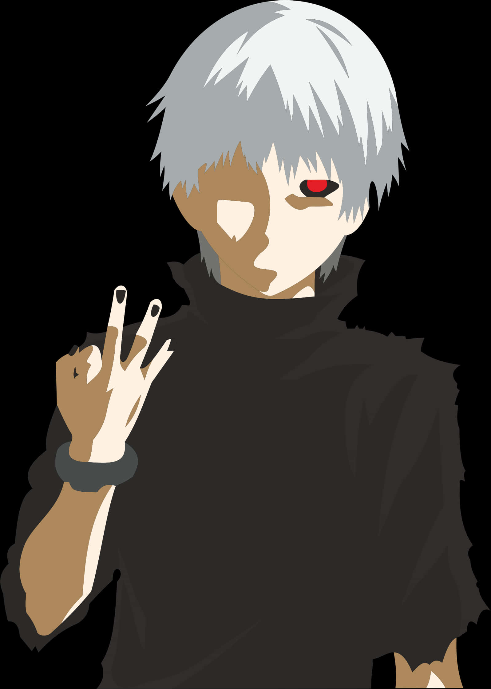 Kaneki Ken vektorkunst Wallpapers