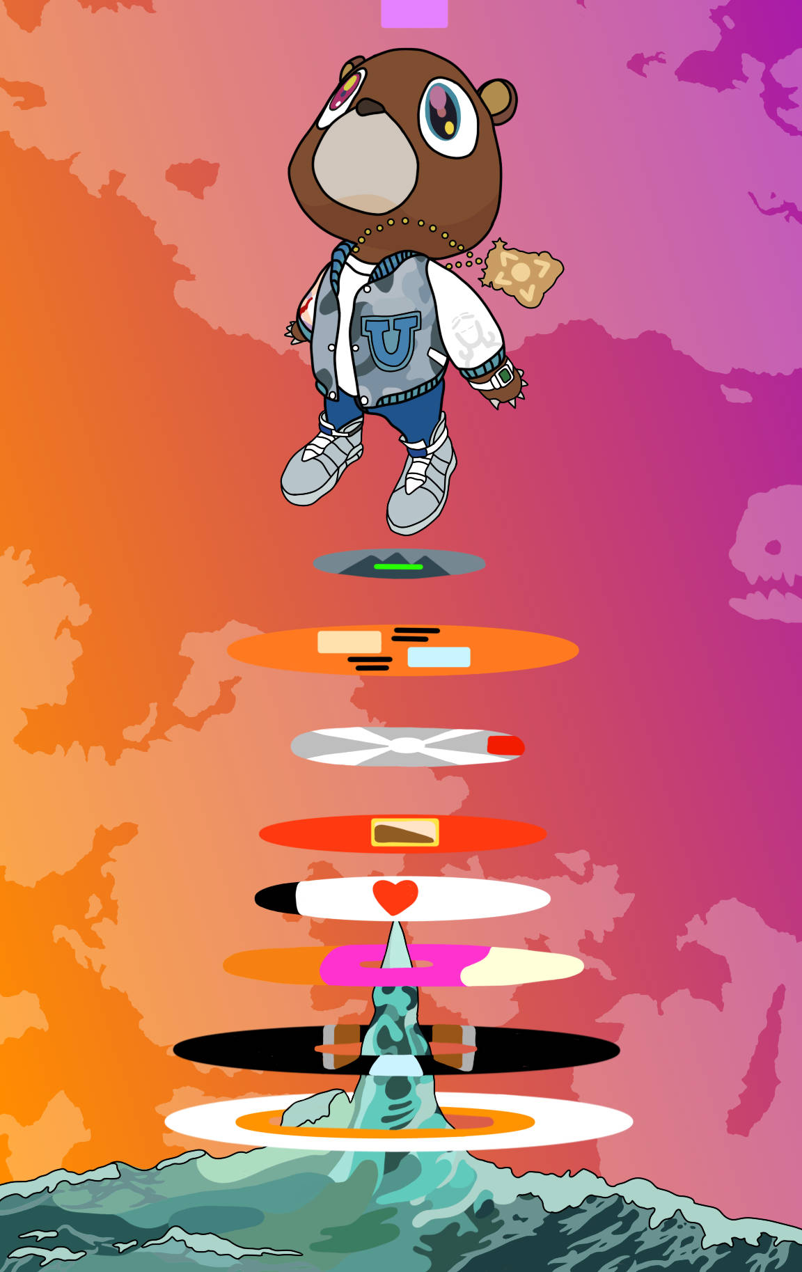 Kanye West albumcover bjørn Wallpapers