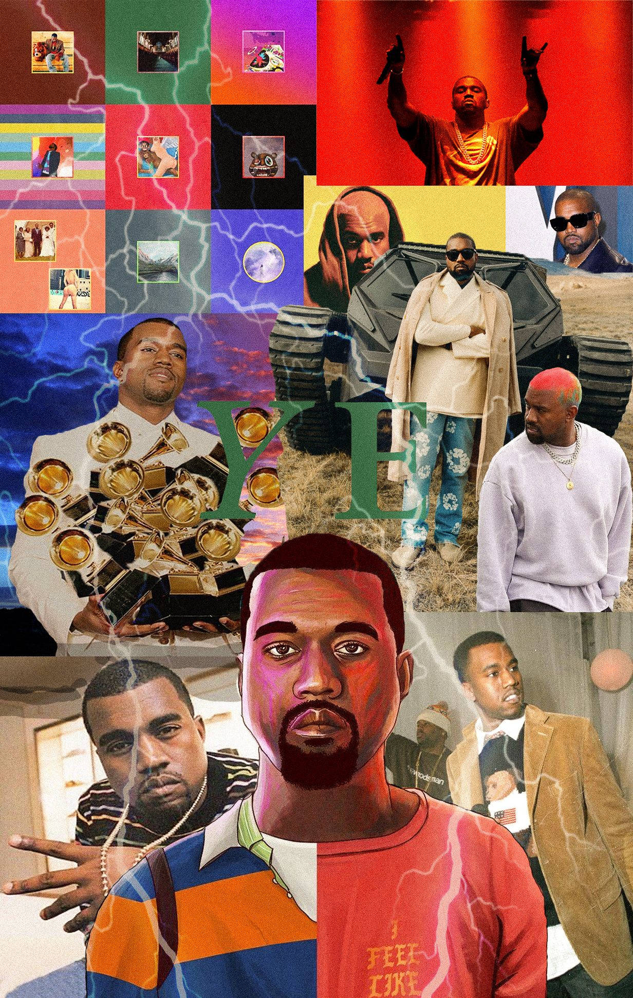 “Kanye West - College Dropout” Wallpapers