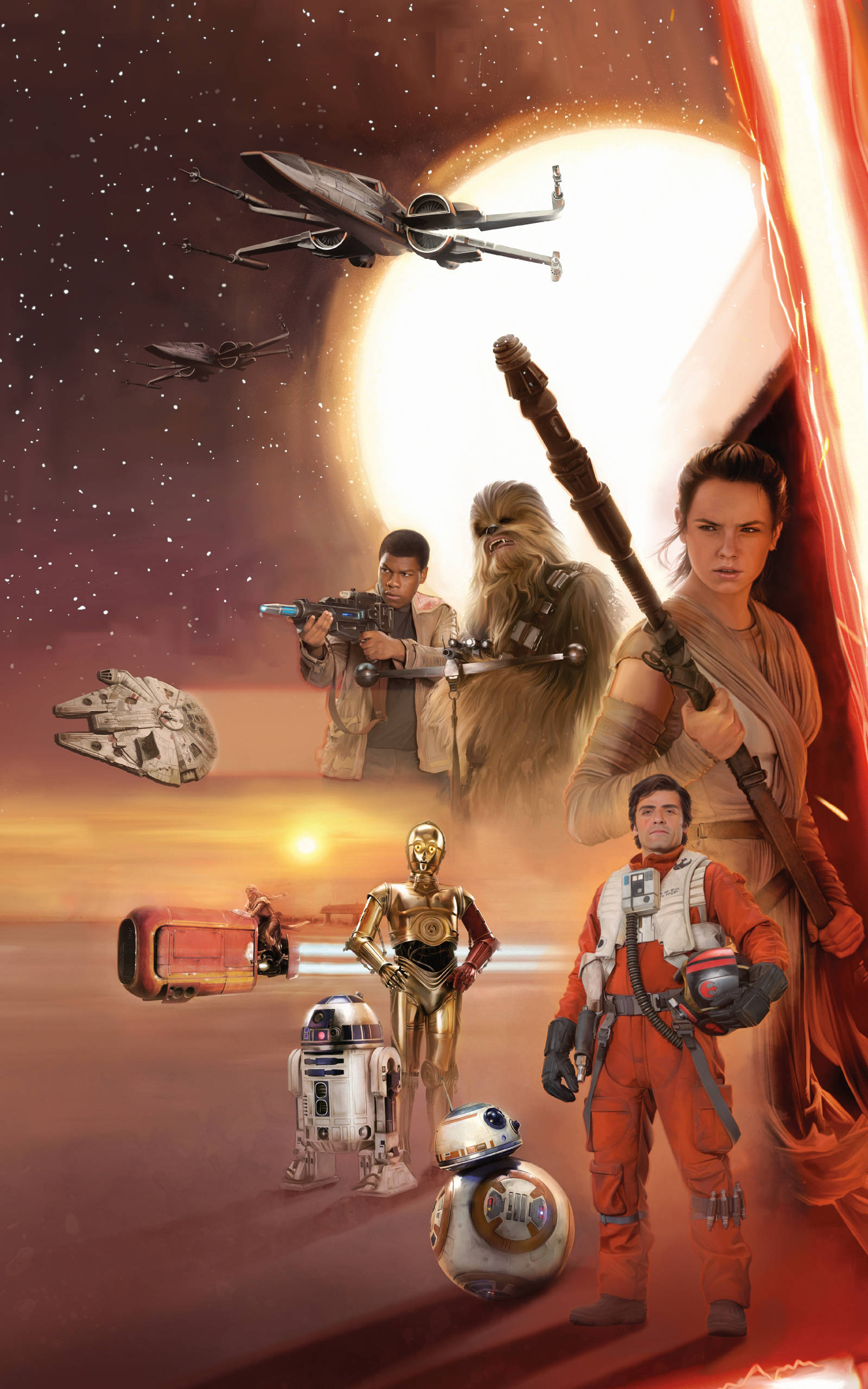 Karakterer fra Star Wars tablet Wallpapers